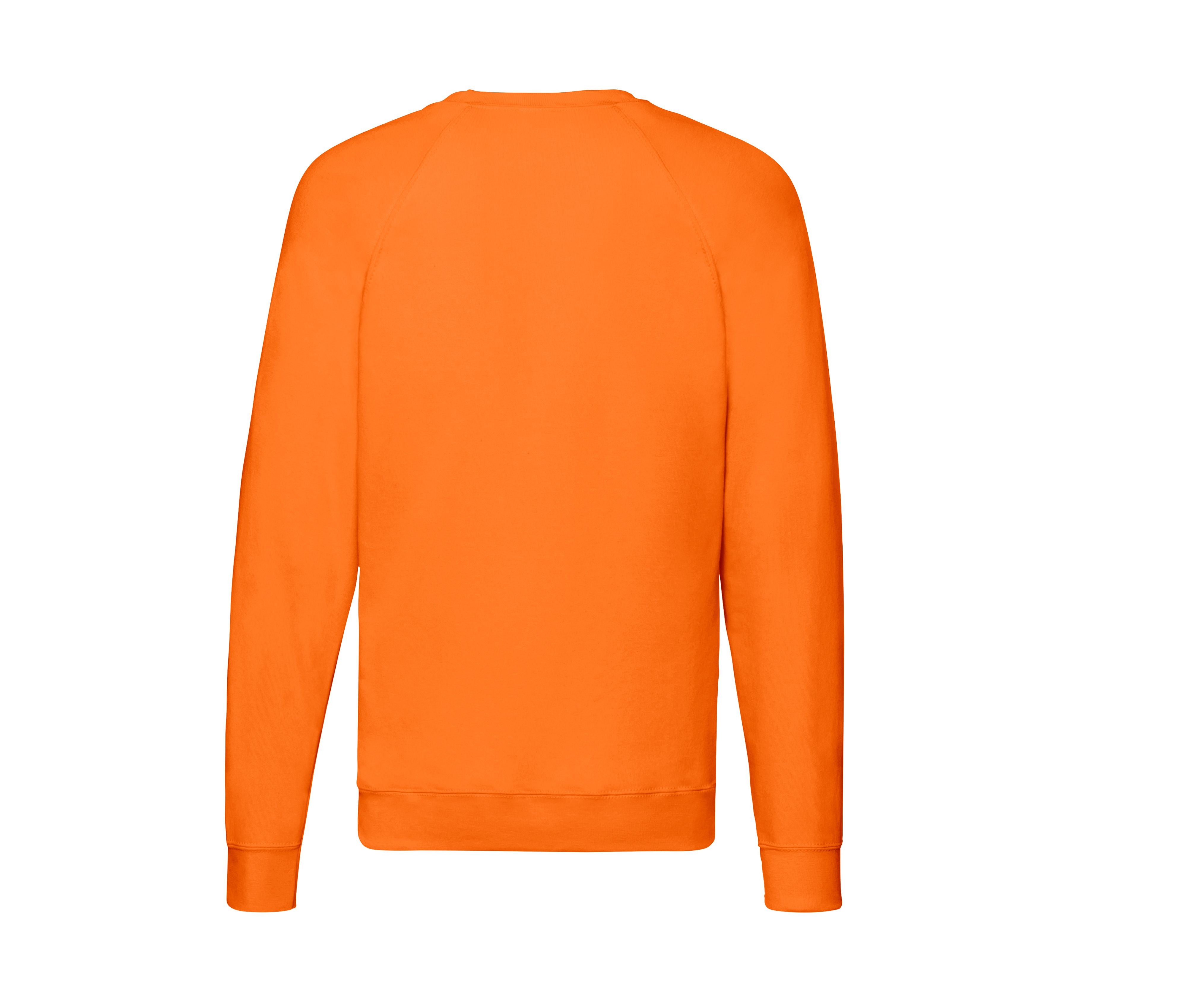 Sweat Léger Manches Raglan - Orange