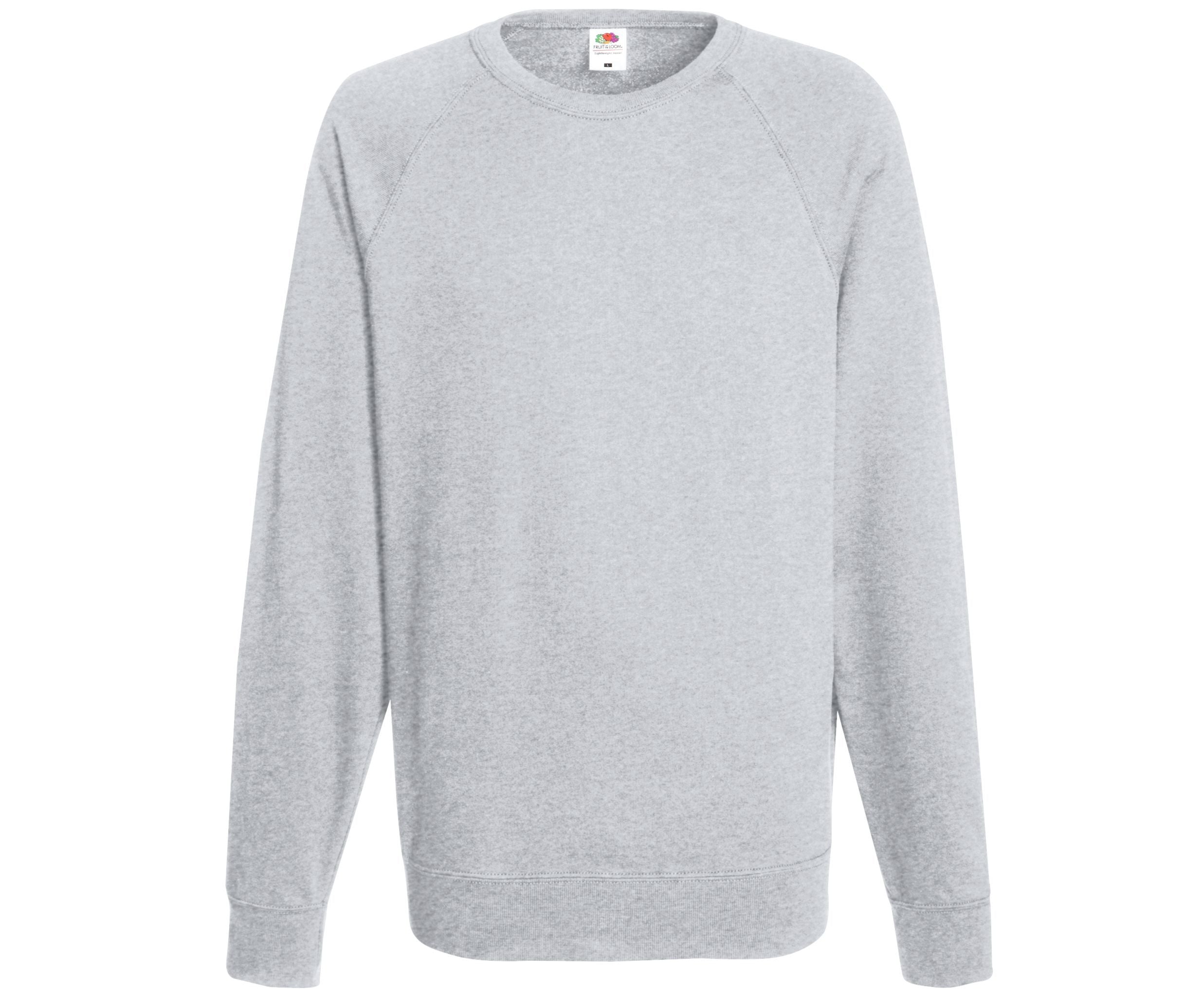 Sweat Léger Manches Raglan - Heather Grey