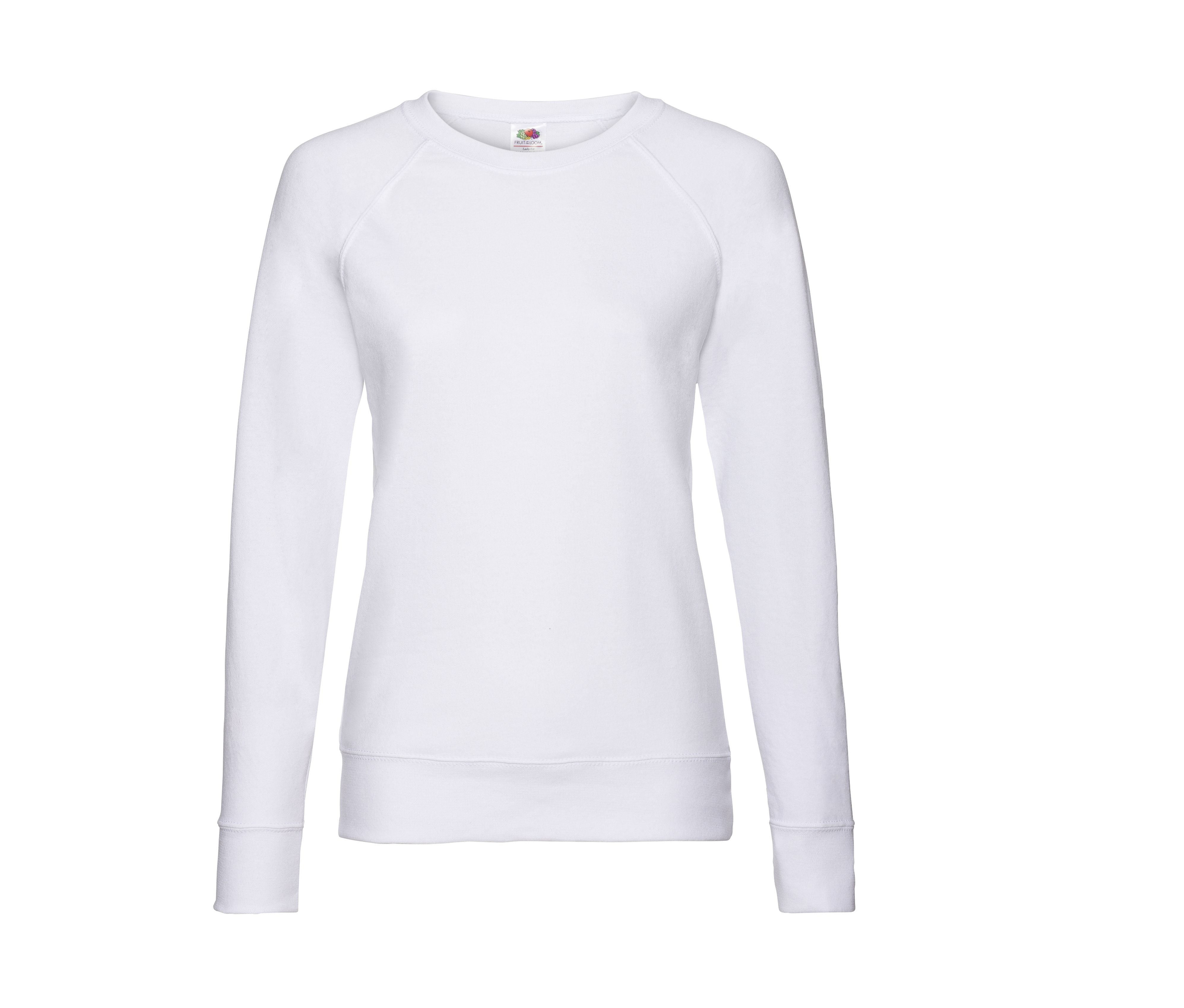 Sweat Léger Raglan Femme - White