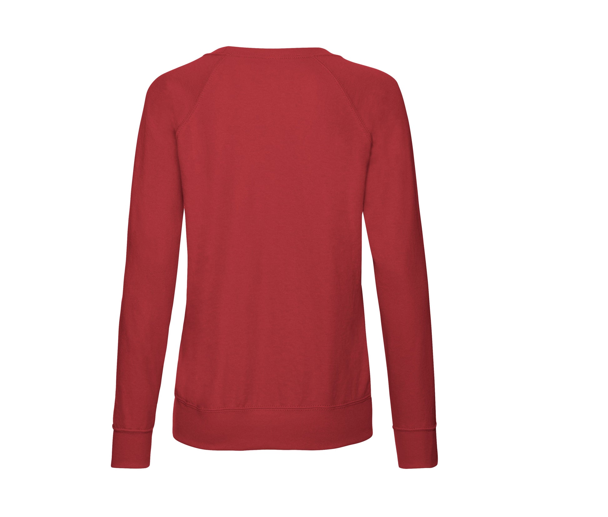 Sweat Léger Raglan Femme - Red