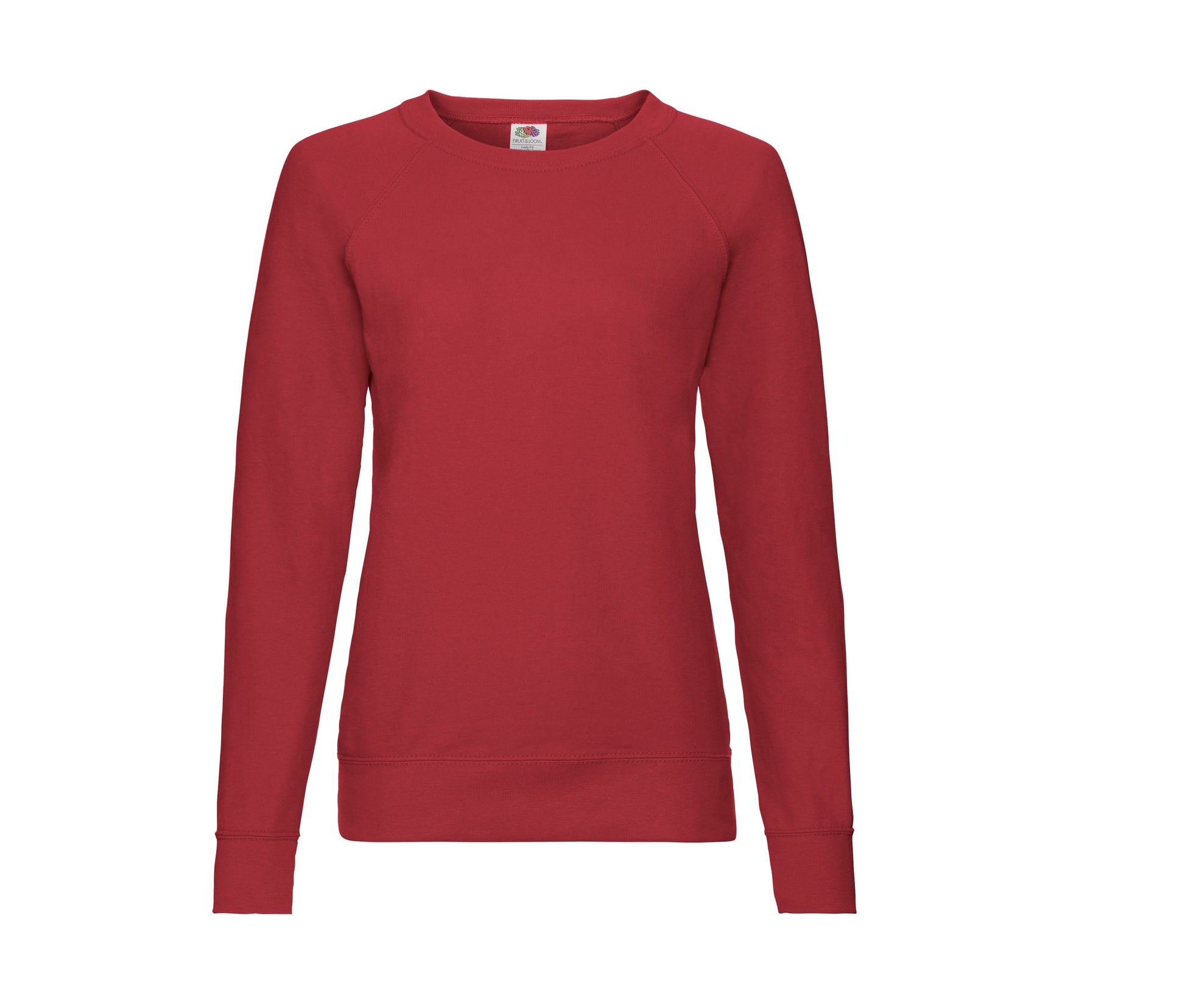 Sweat Léger Raglan Femme - Red