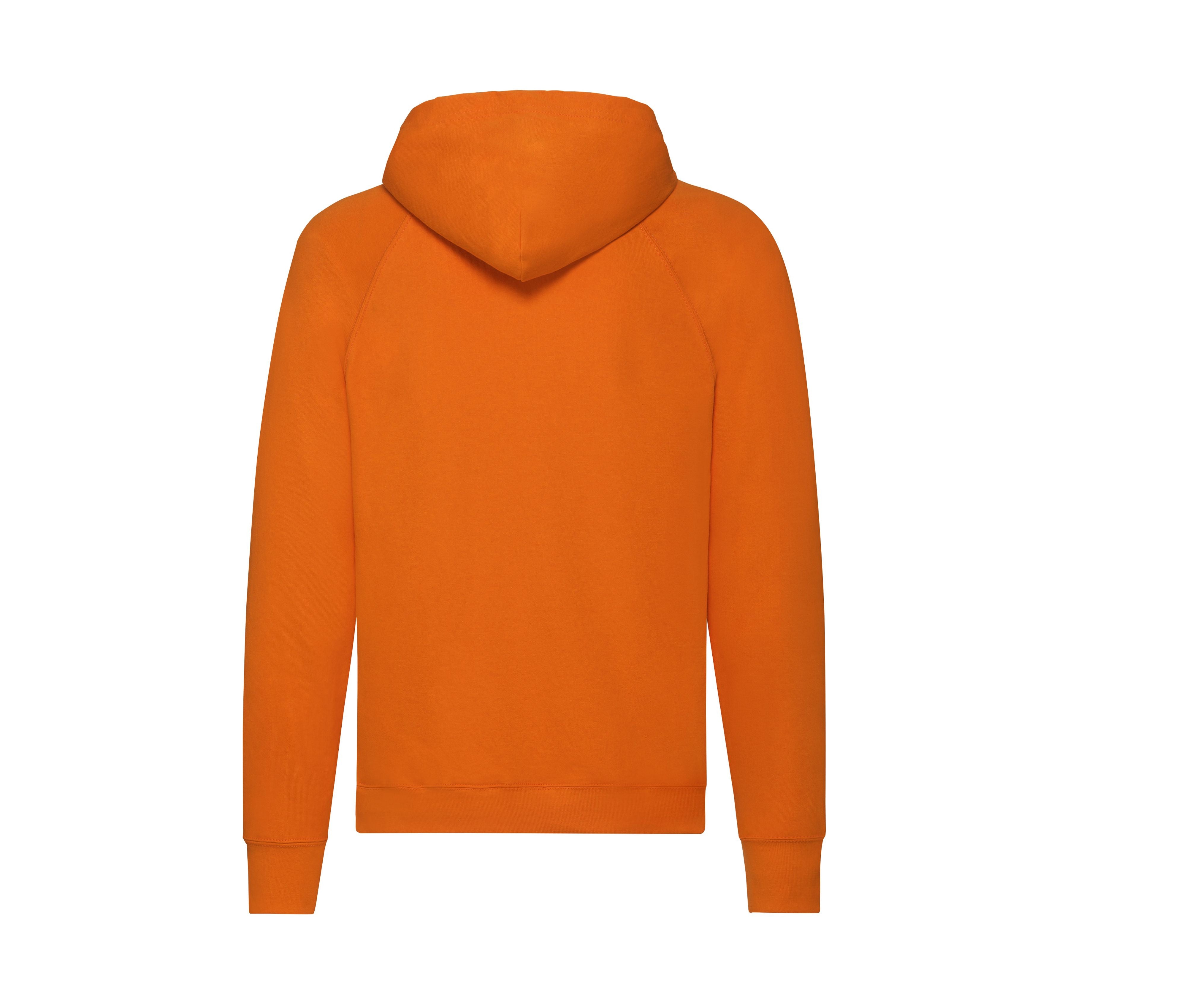 Sweat Léger Capuche Homme - Orange