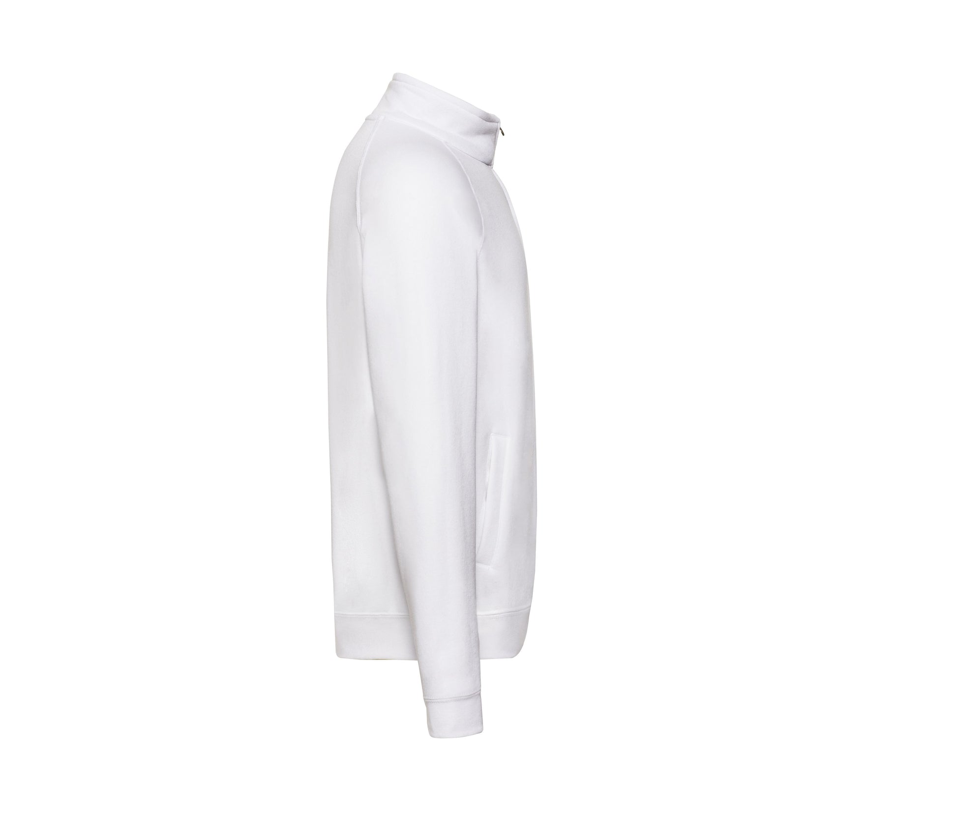 Sweat Grand Zip Homme - White