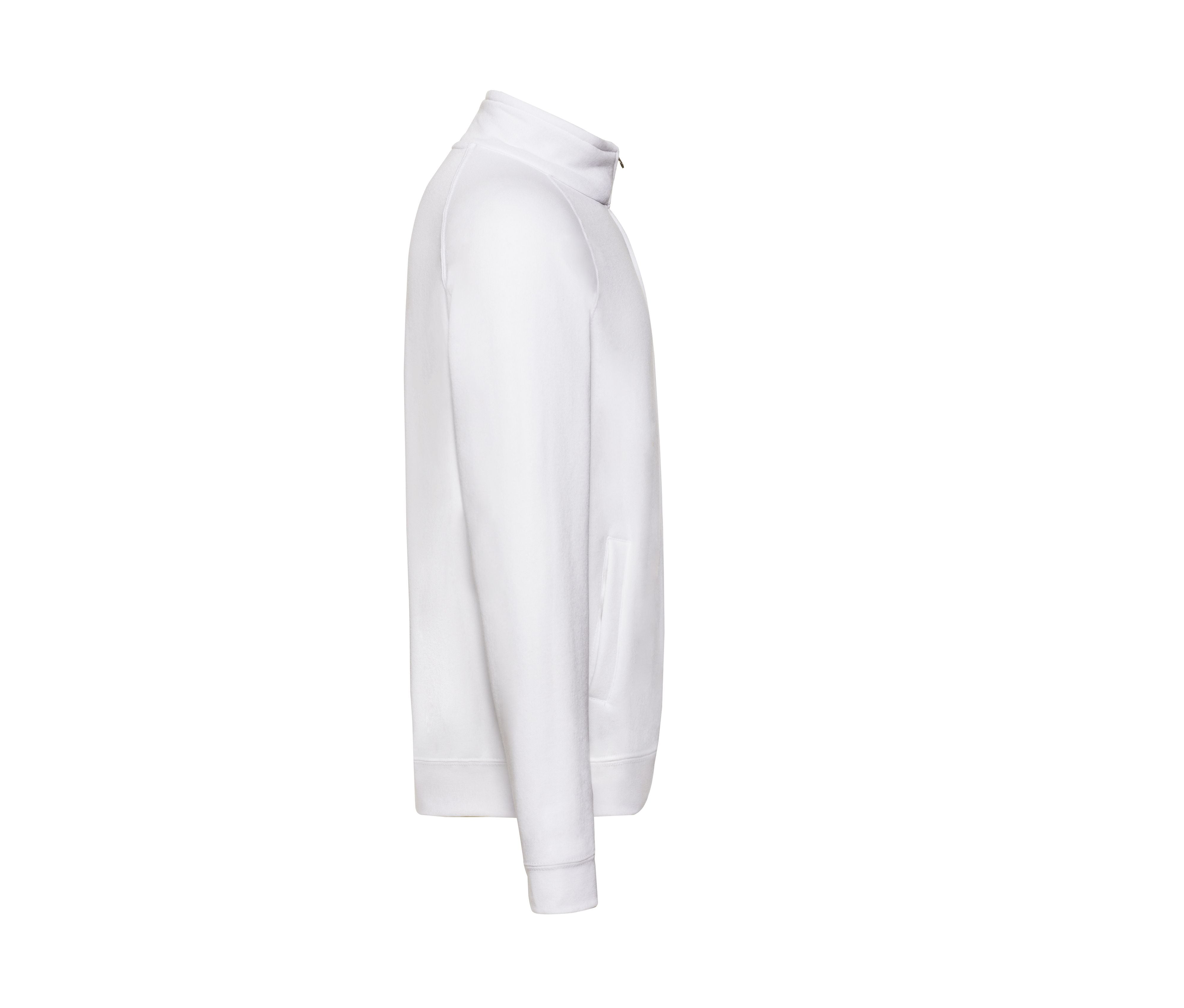 Sweat Grand Zip Homme - White