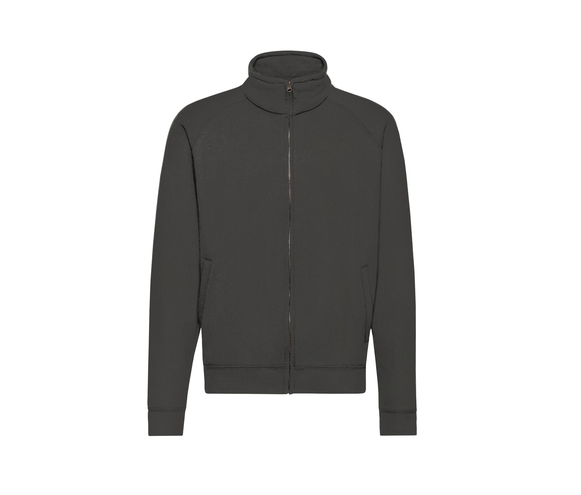 Sweat Grand Zip Homme - Light Graphite