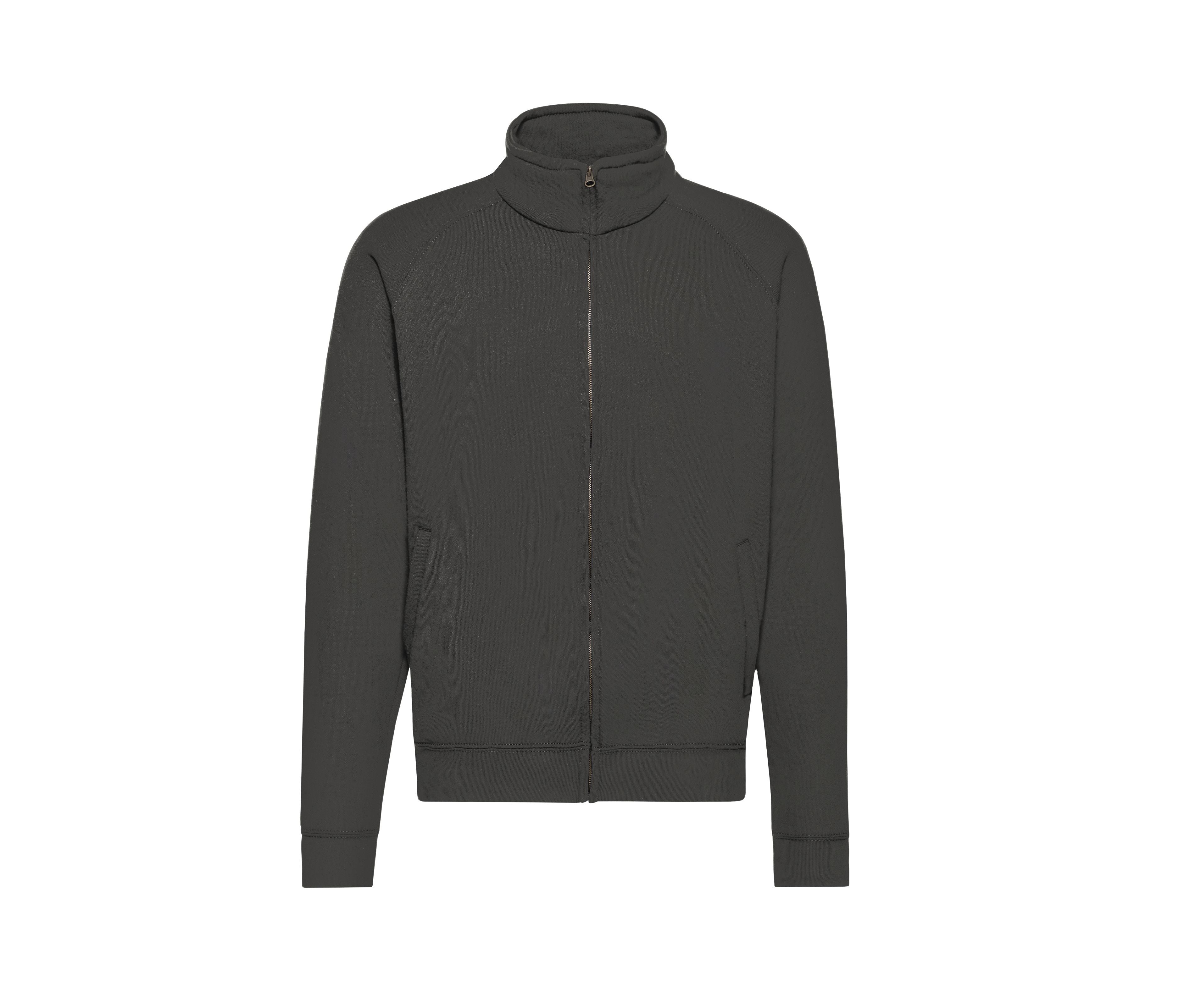 Sweat Grand Zip Homme - Light Graphite