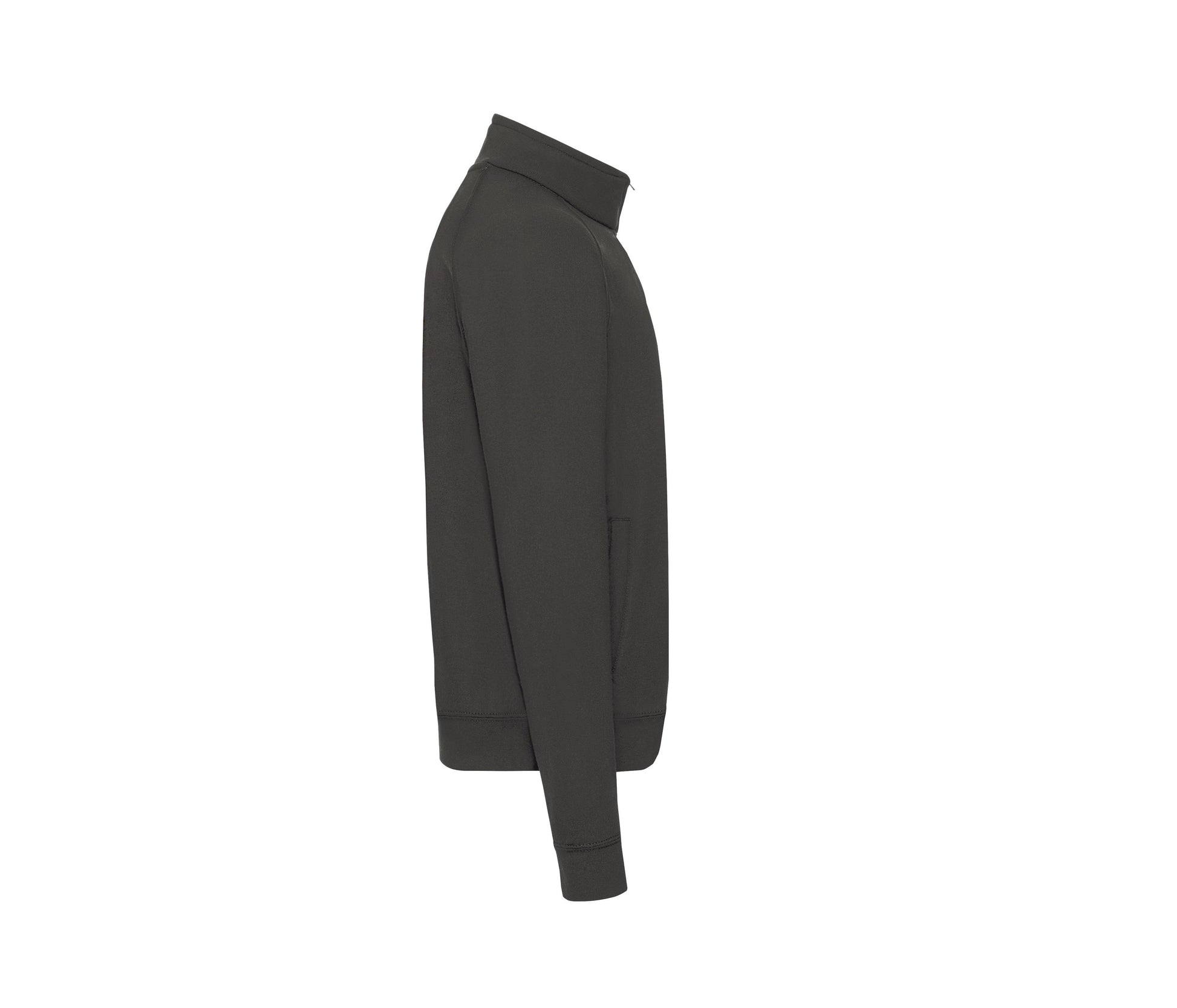 Sweat Grand Zip Homme - Light Graphite