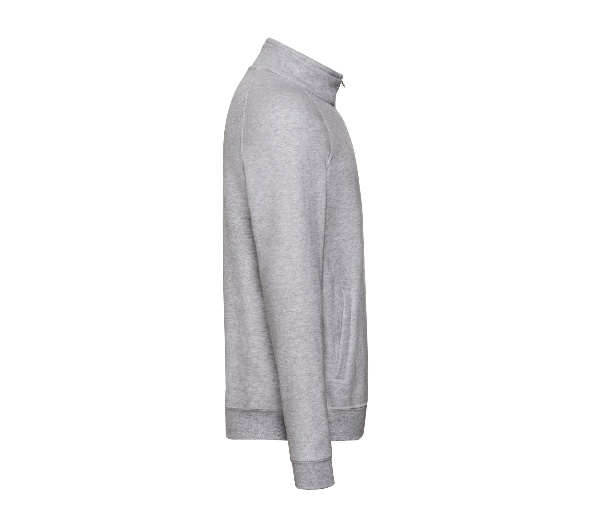 Sweat Grand Zip Homme - Heather Grey