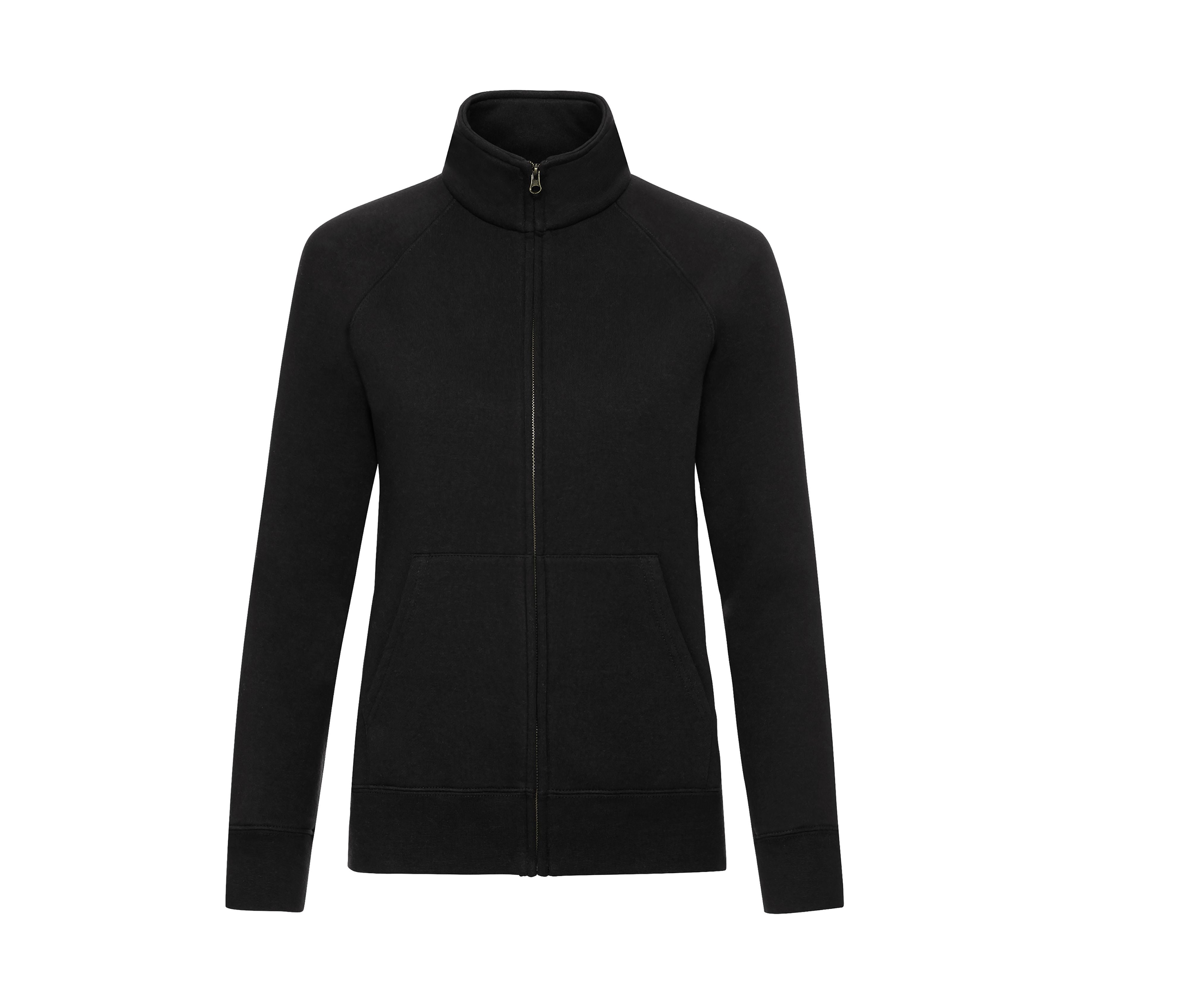 Sweat Femme Grand Zip - Black