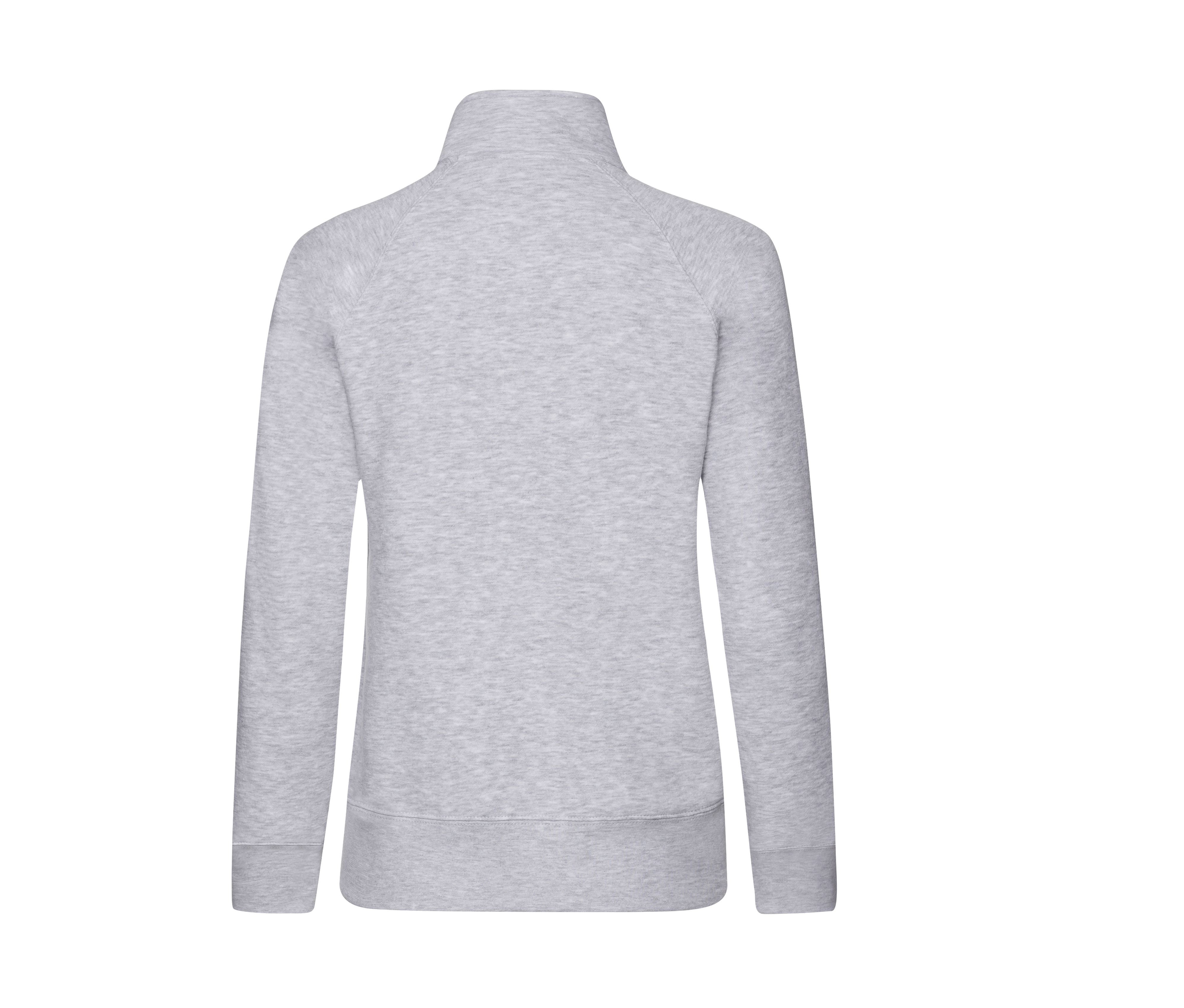 Sweat Femme Grand Zip - Heather Grey