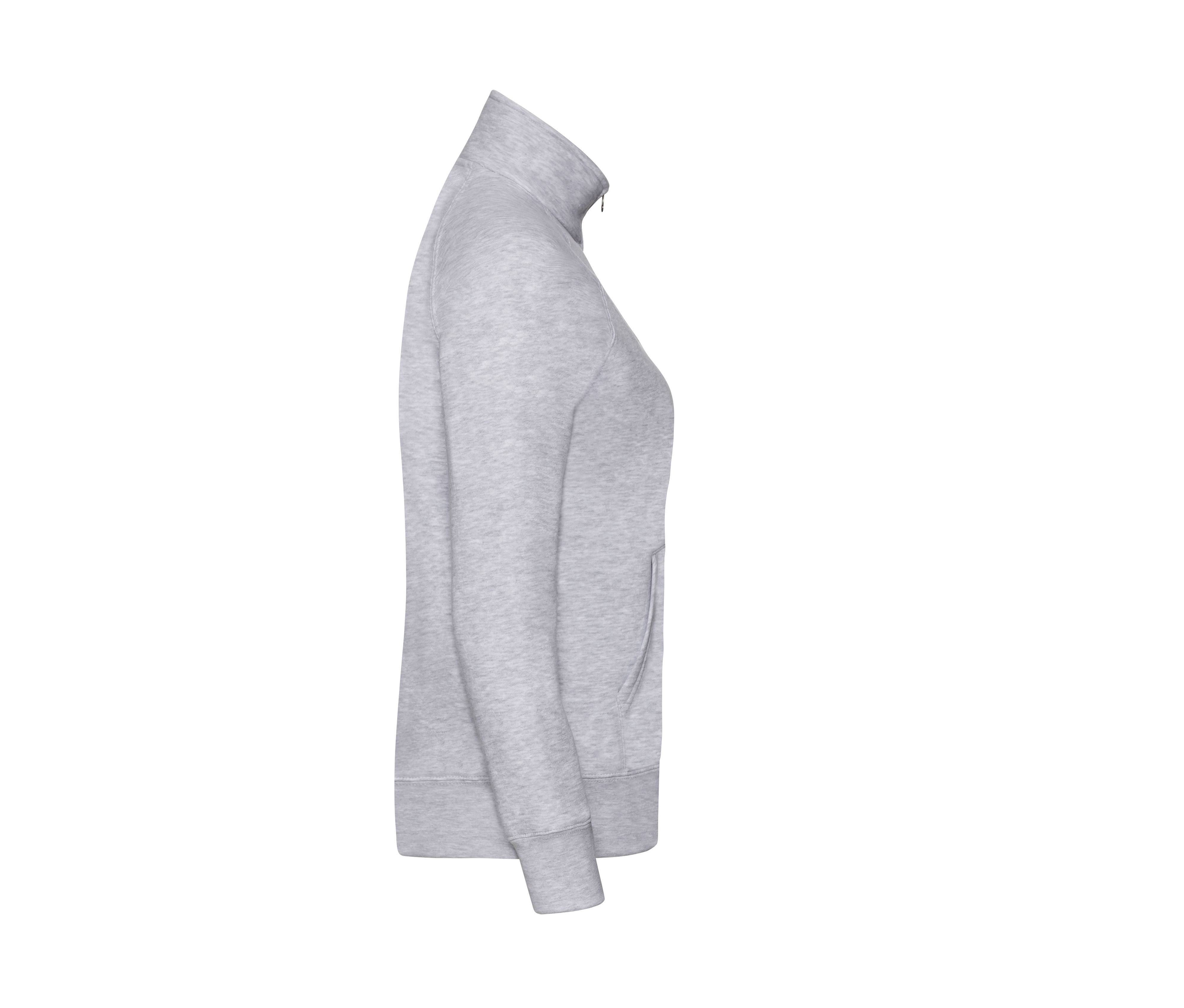 Sweat Femme Grand Zip - Heather Grey