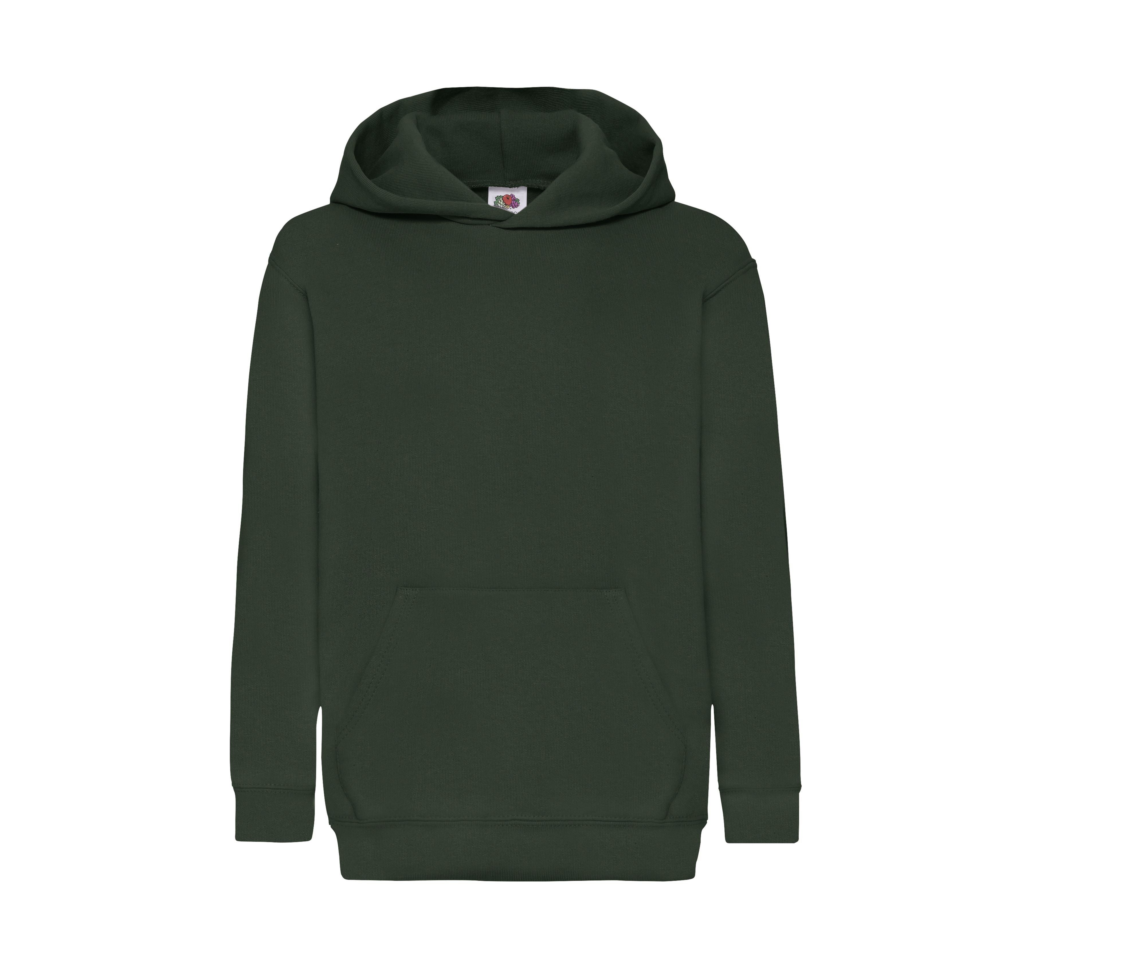 Sweat Capuche Enfant - Bottle Green