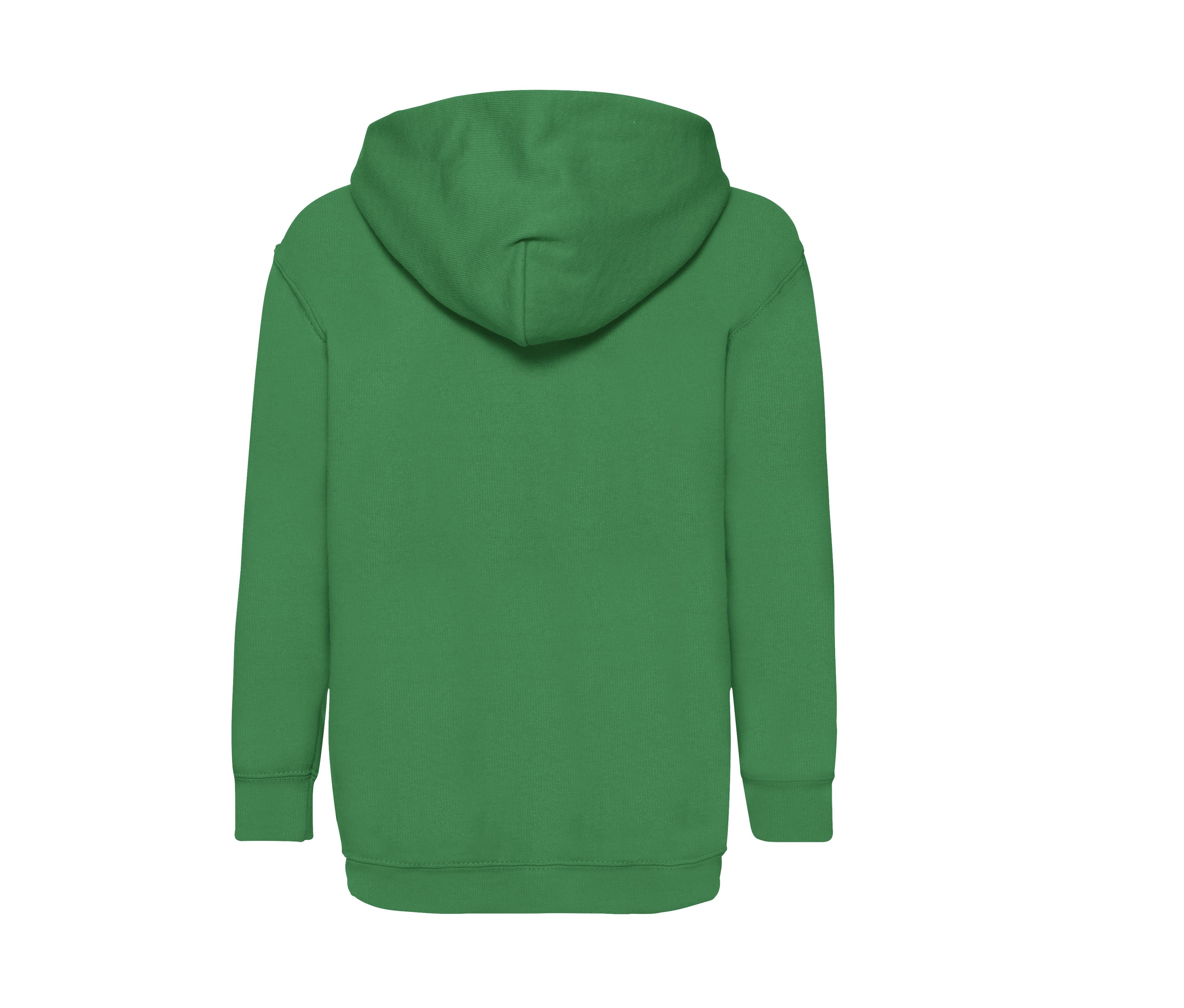 Sweat Capuche Enfant - Kelly Green