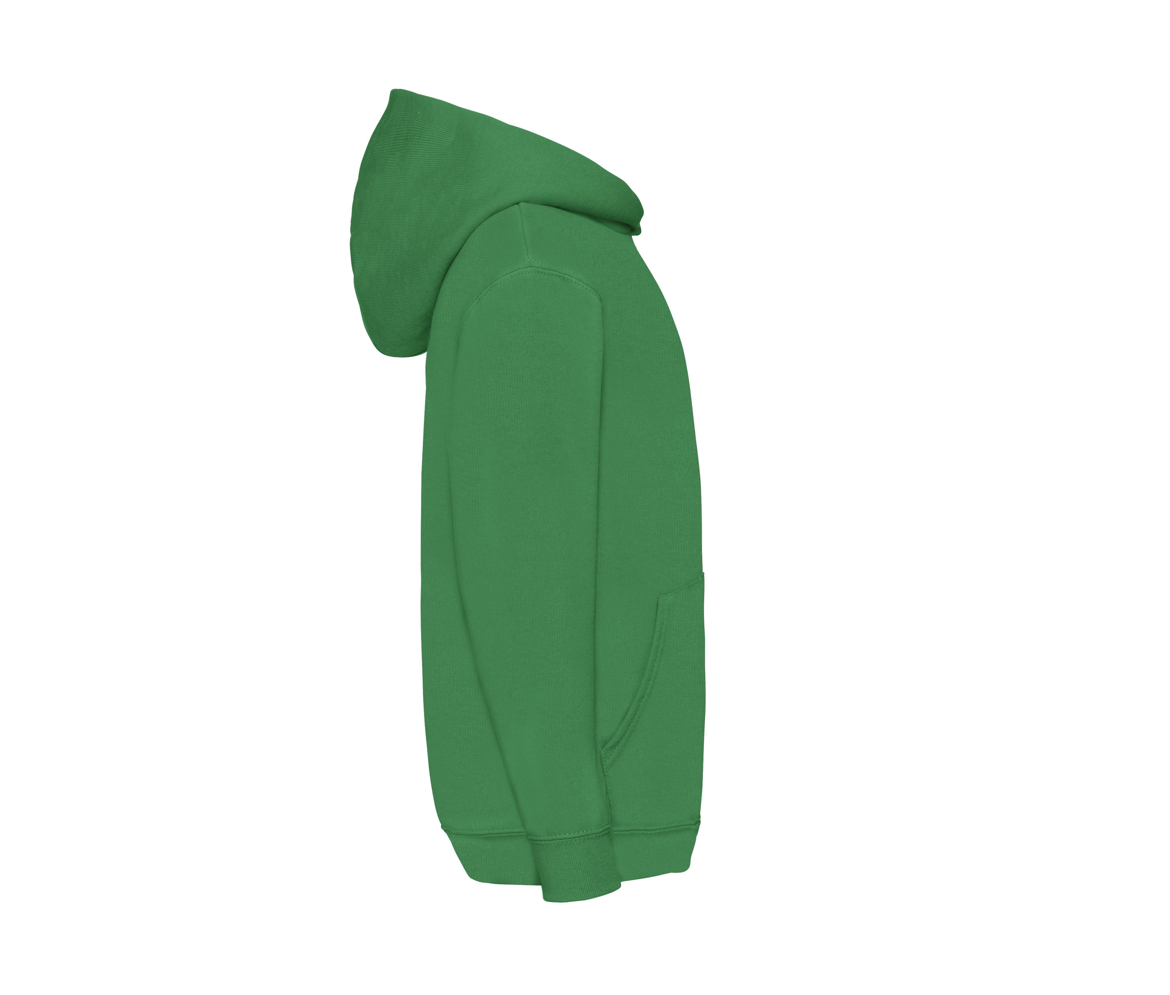 Sweat Capuche Enfant - Kelly Green