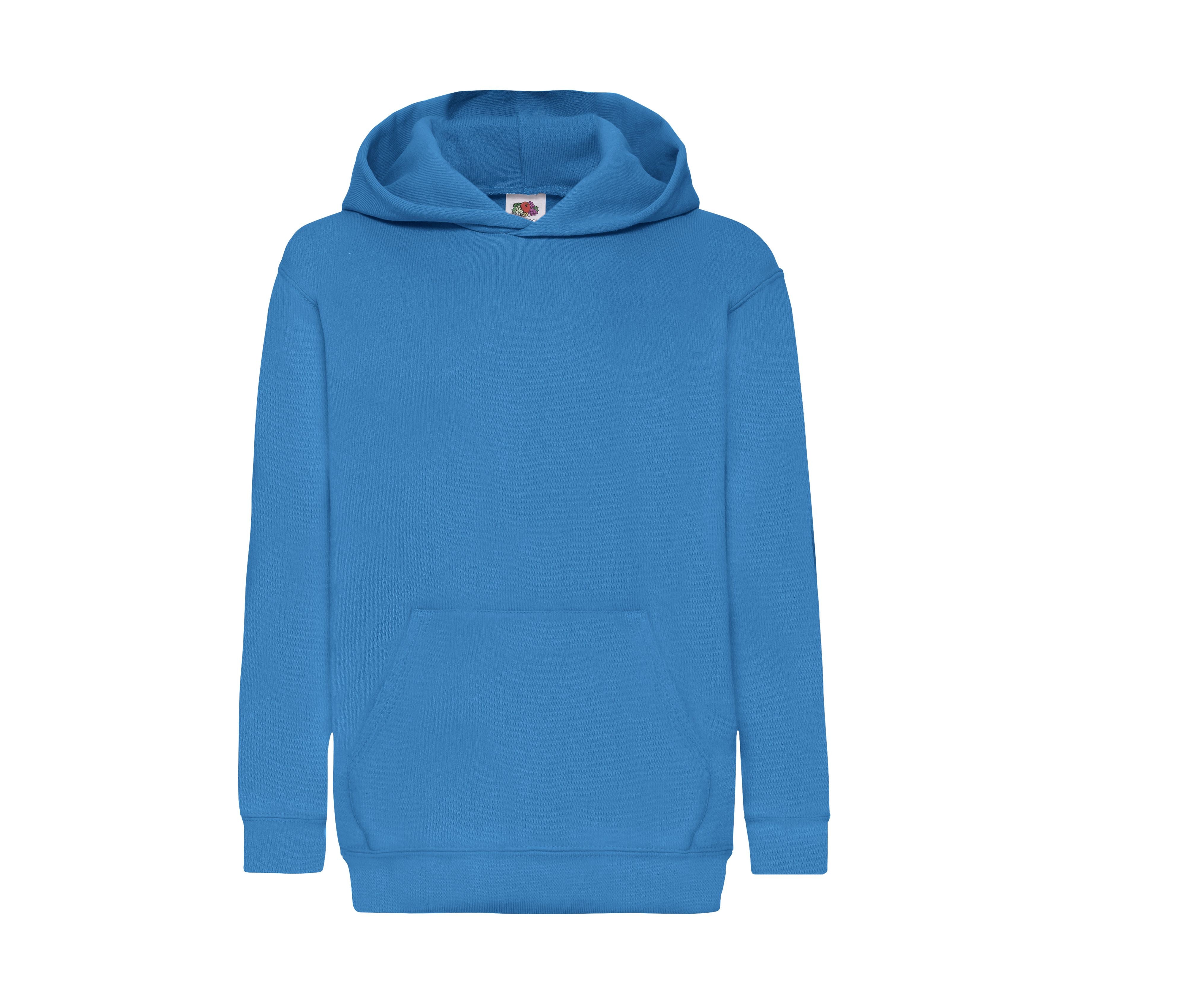 Sweat Capuche Enfant - Azure Blue