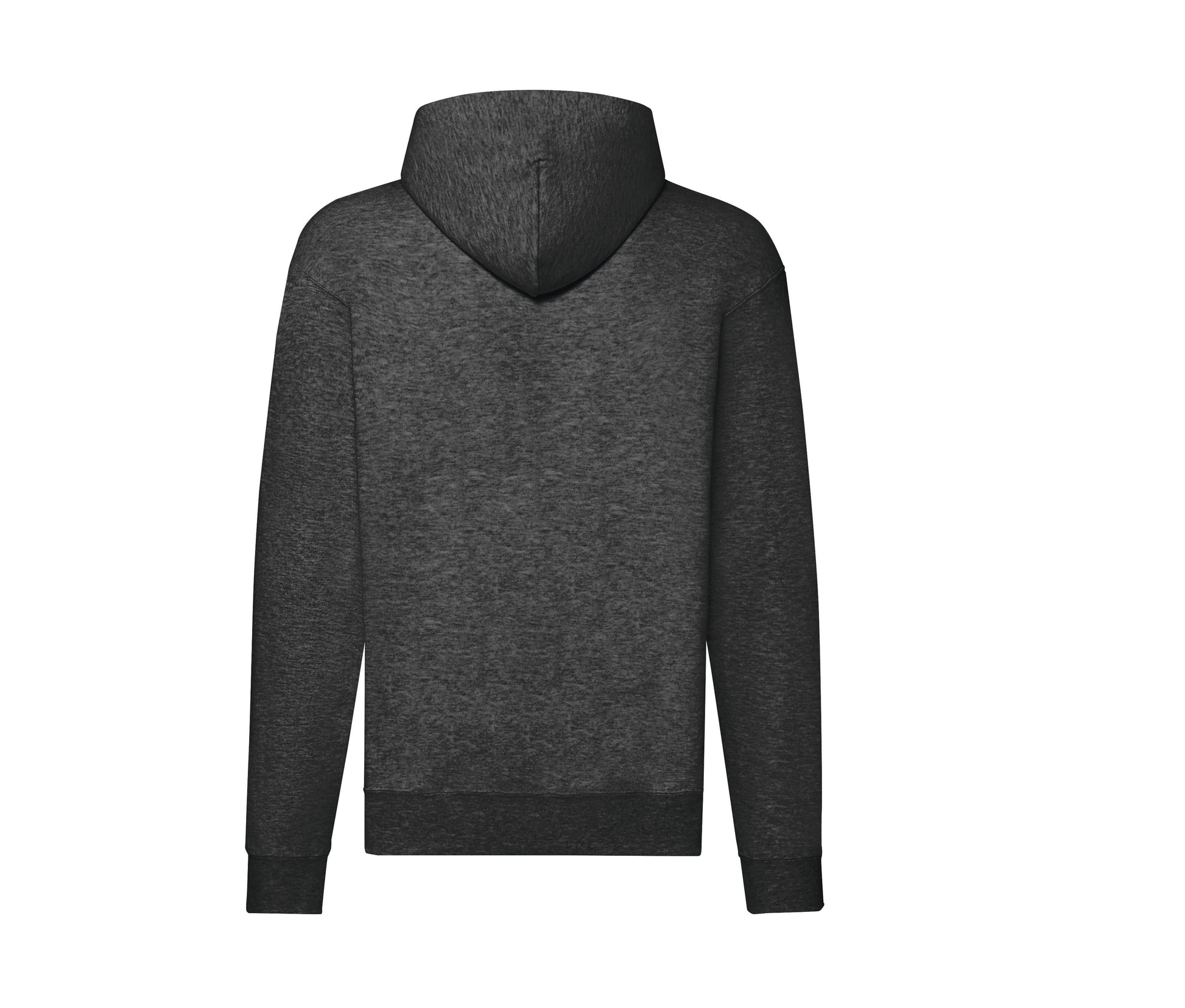 Sweat Capuche Grand Zip 280 - Dark Heather Grey