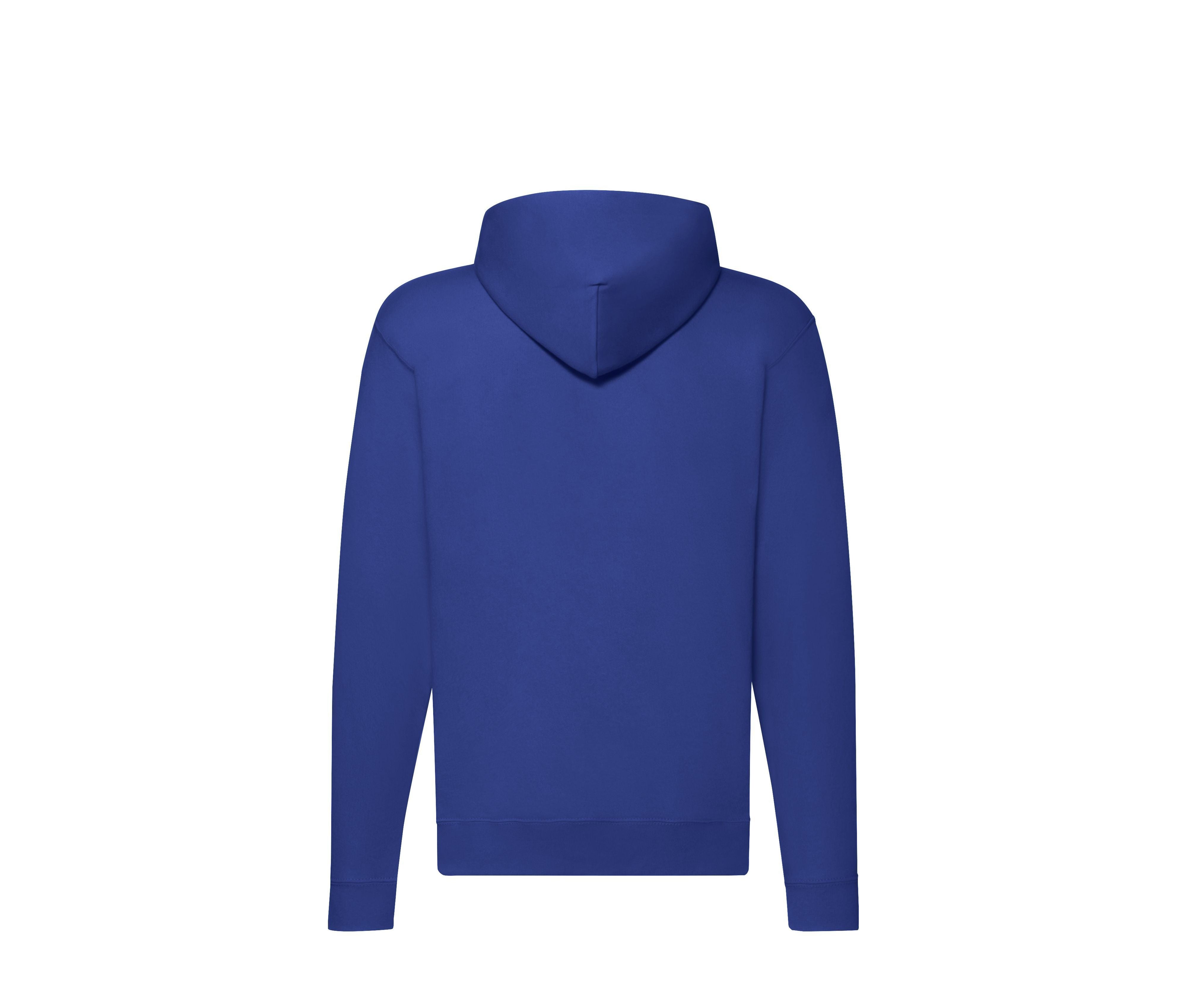 Sweat Capuche Grand Zip 280 - Royal Blue