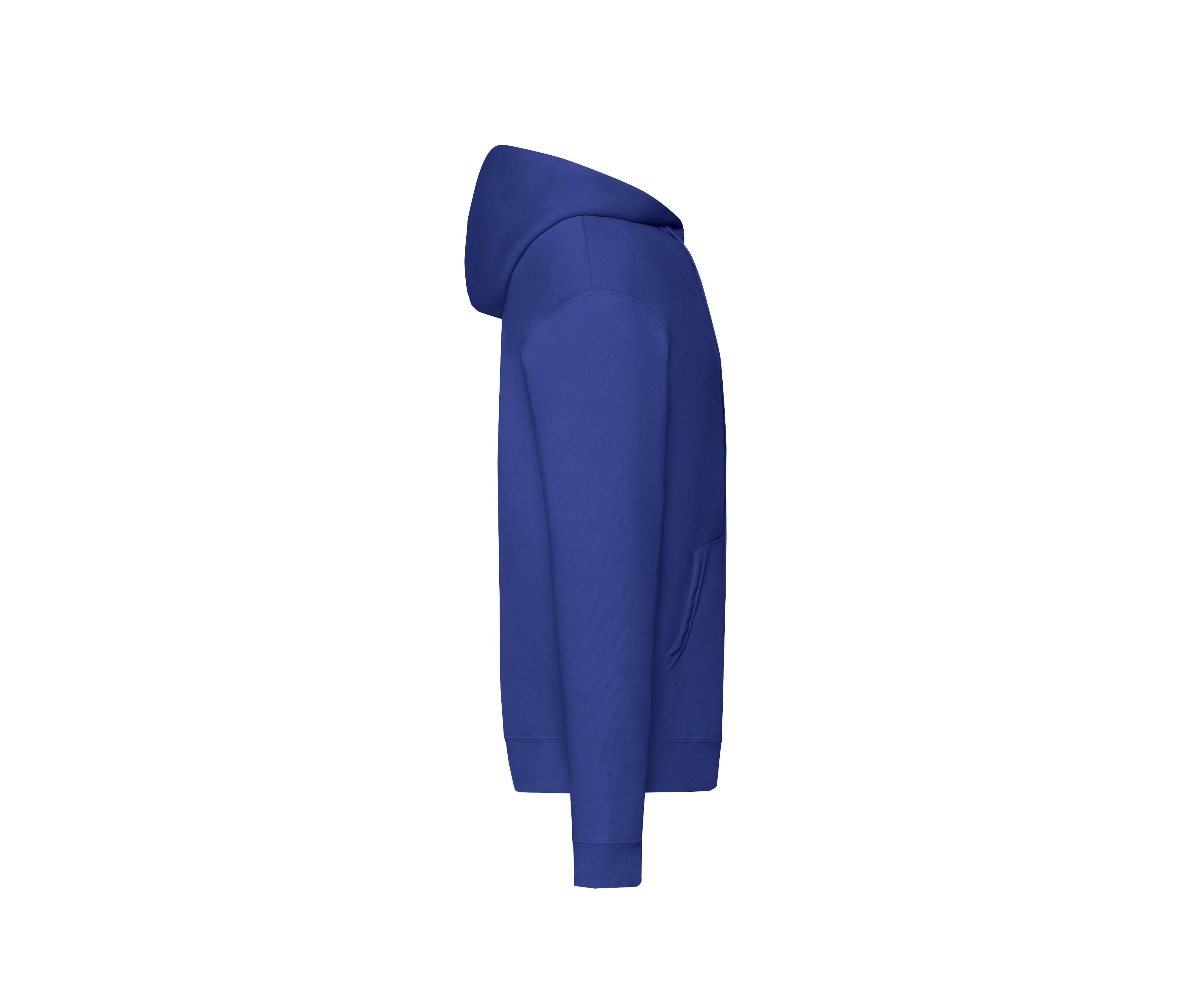 Sweat Capuche Grand Zip 280 - Royal Blue