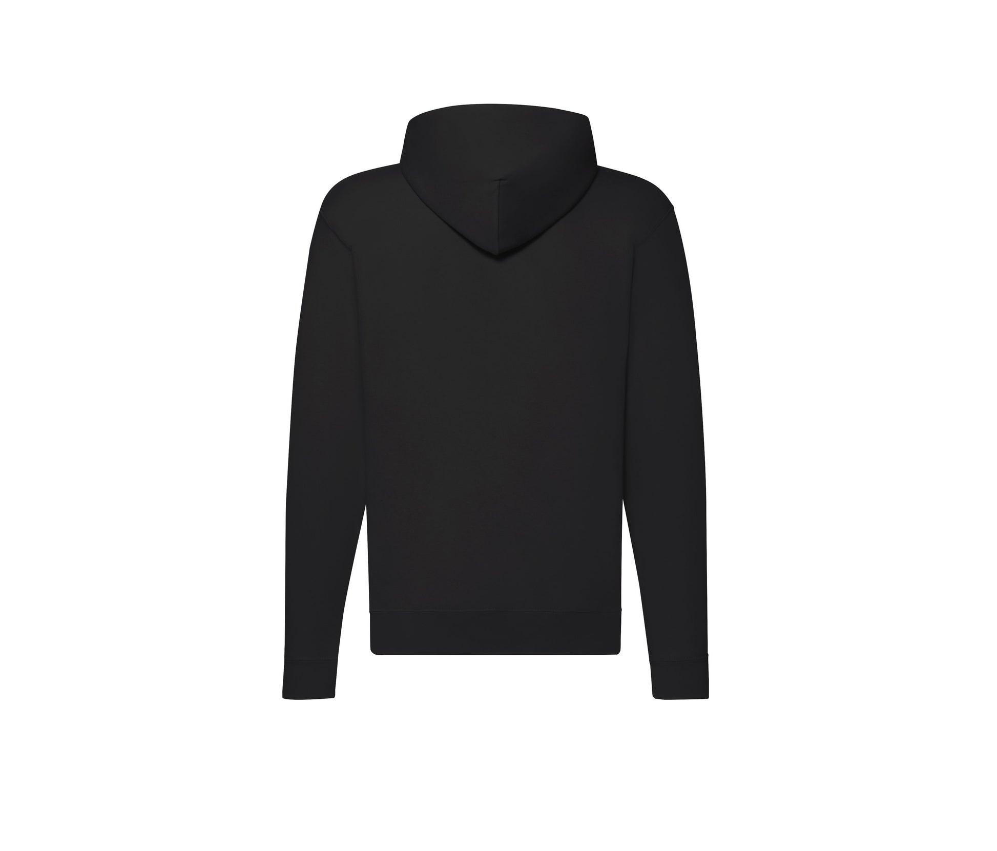 Sweat Capuche Grand Zip 280 - Black