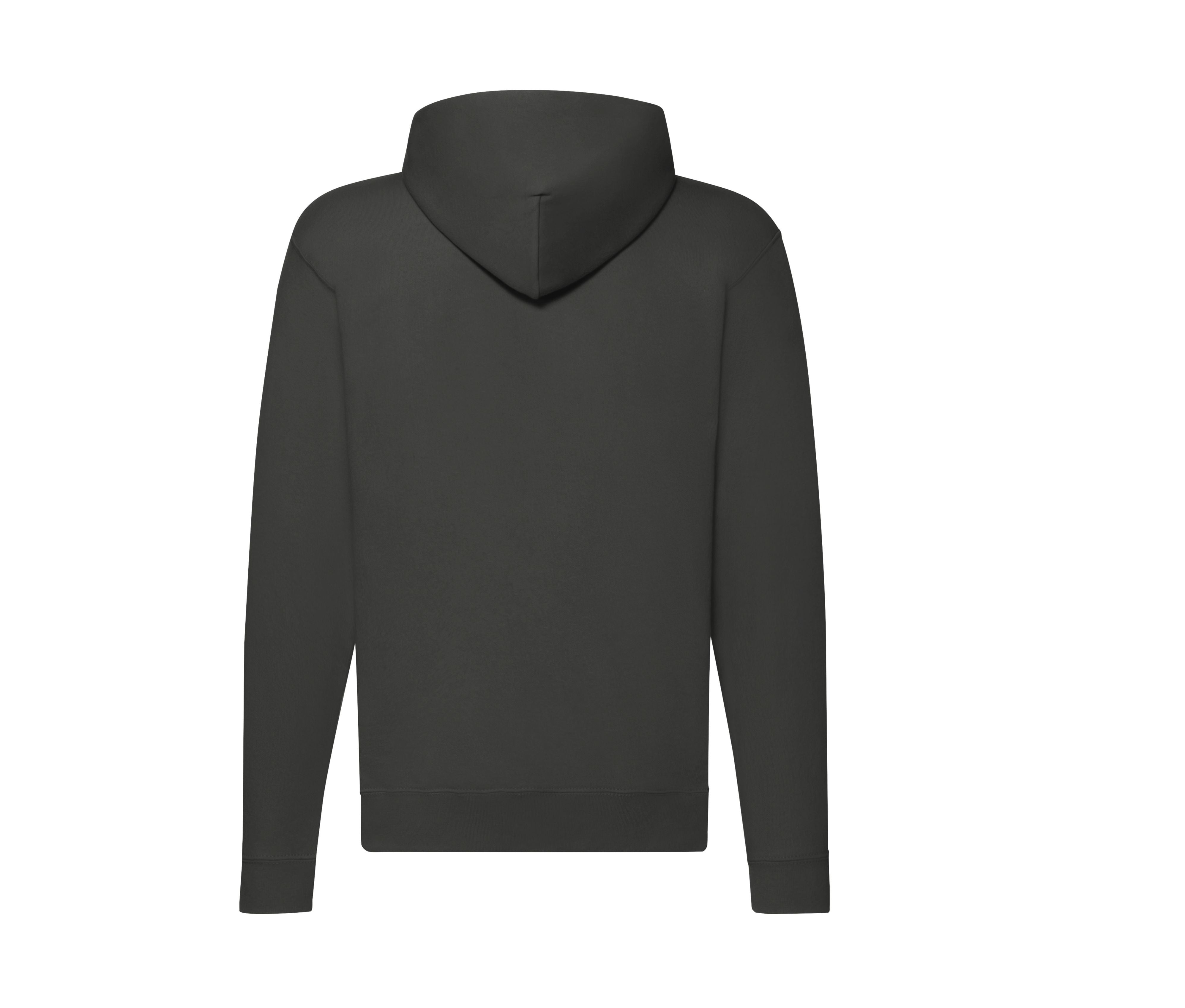 Sweat Capuche Grand Zip 280 - Light Graphite