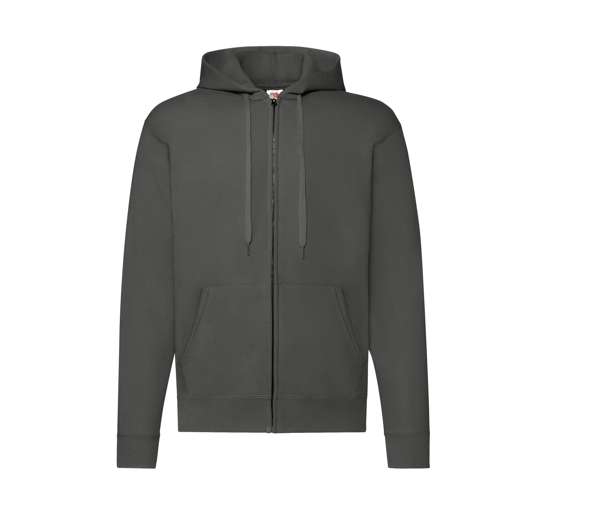 Sweat Capuche Grand Zip 280 - Light Graphite