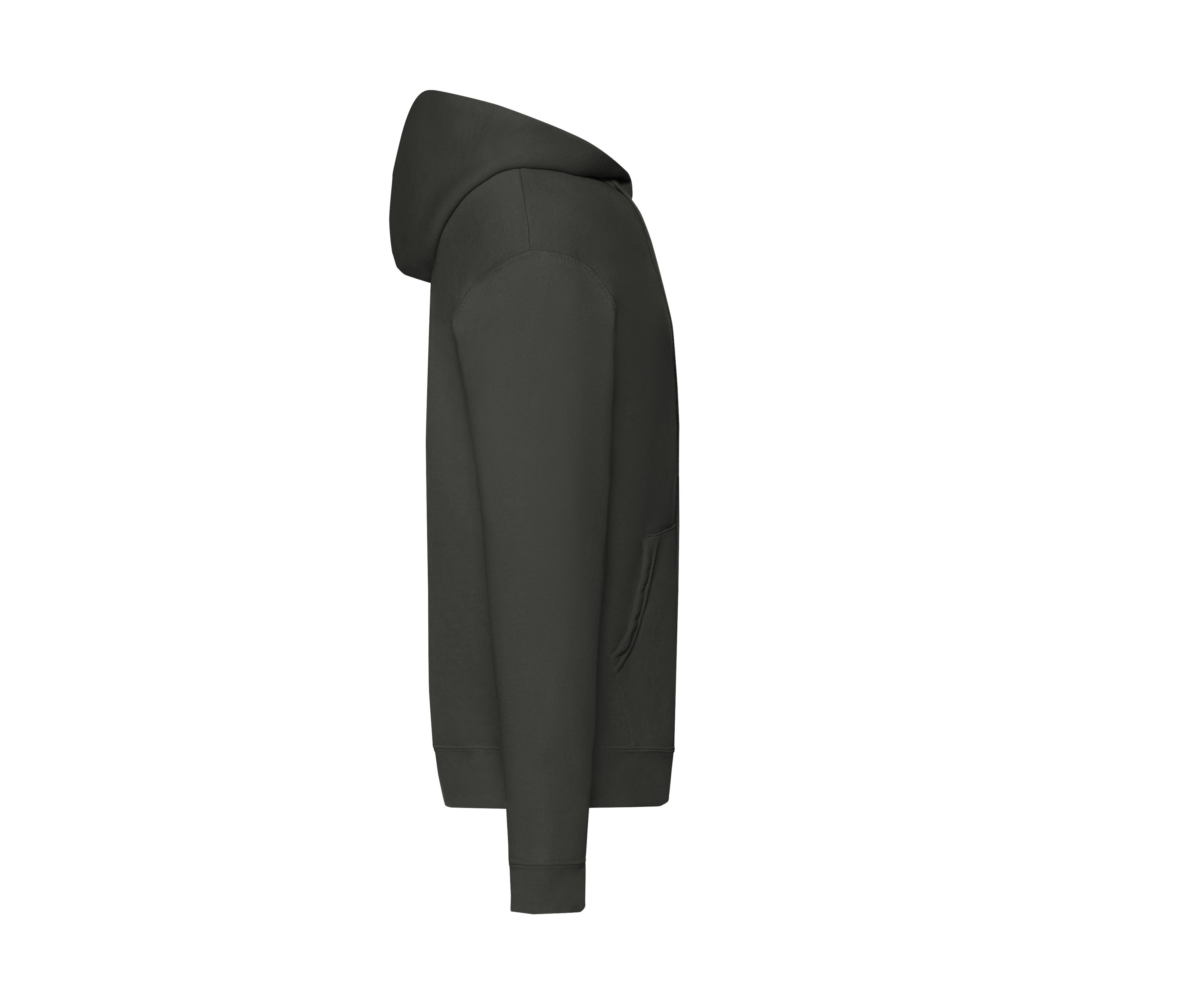 Sweat Capuche Grand Zip 280 - Light Graphite