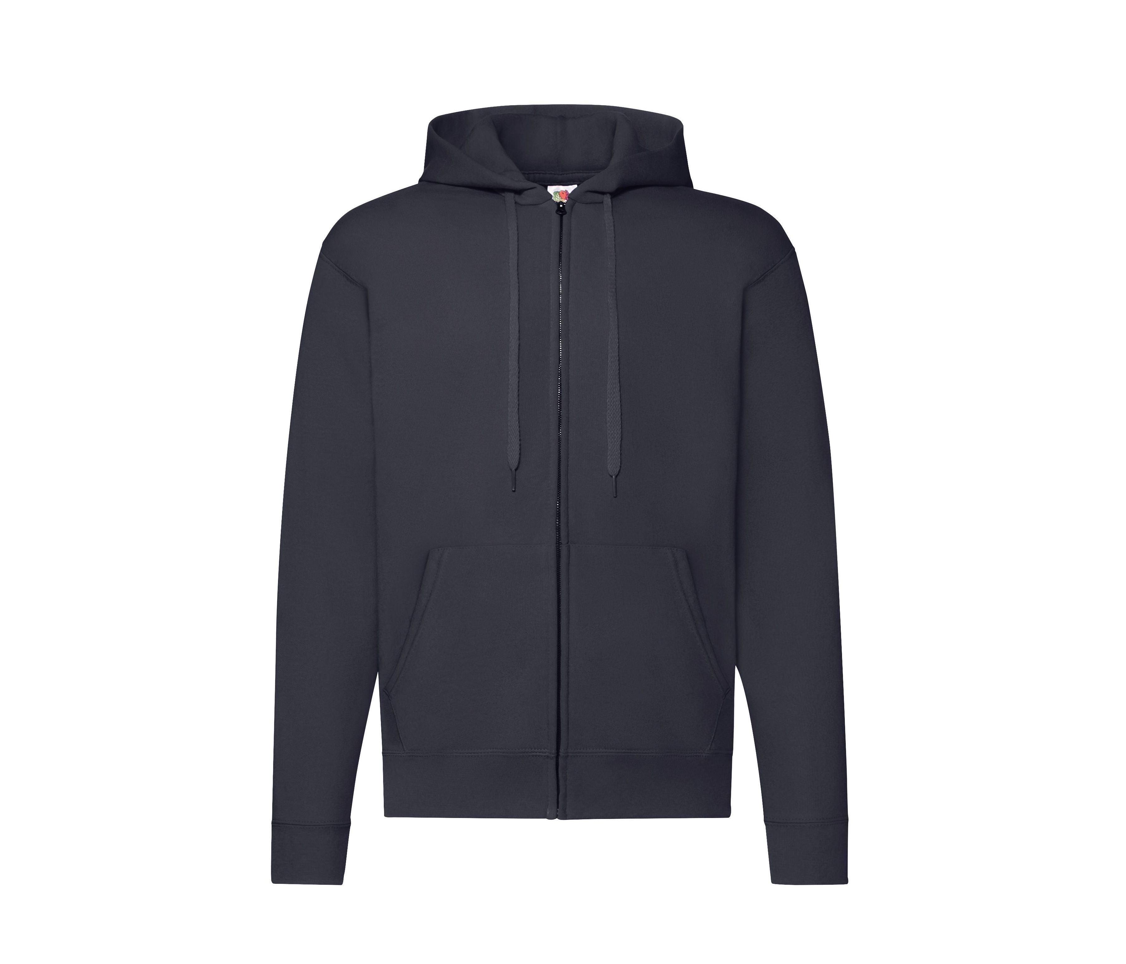 Sweat Capuche Grand Zip 280 - Deep Navy
