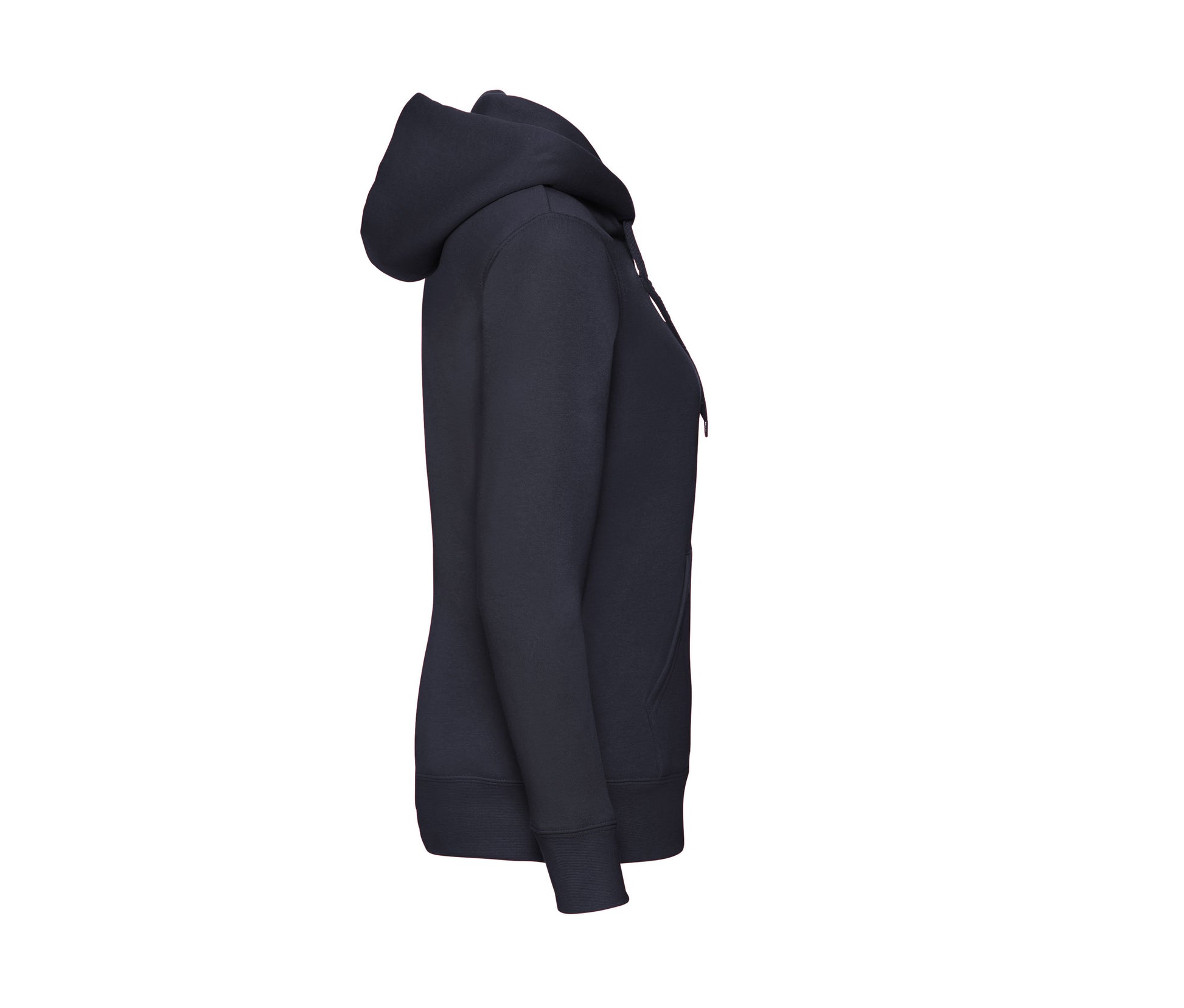 Sweat Capuche Grand Zip Femme - Deep Navy
