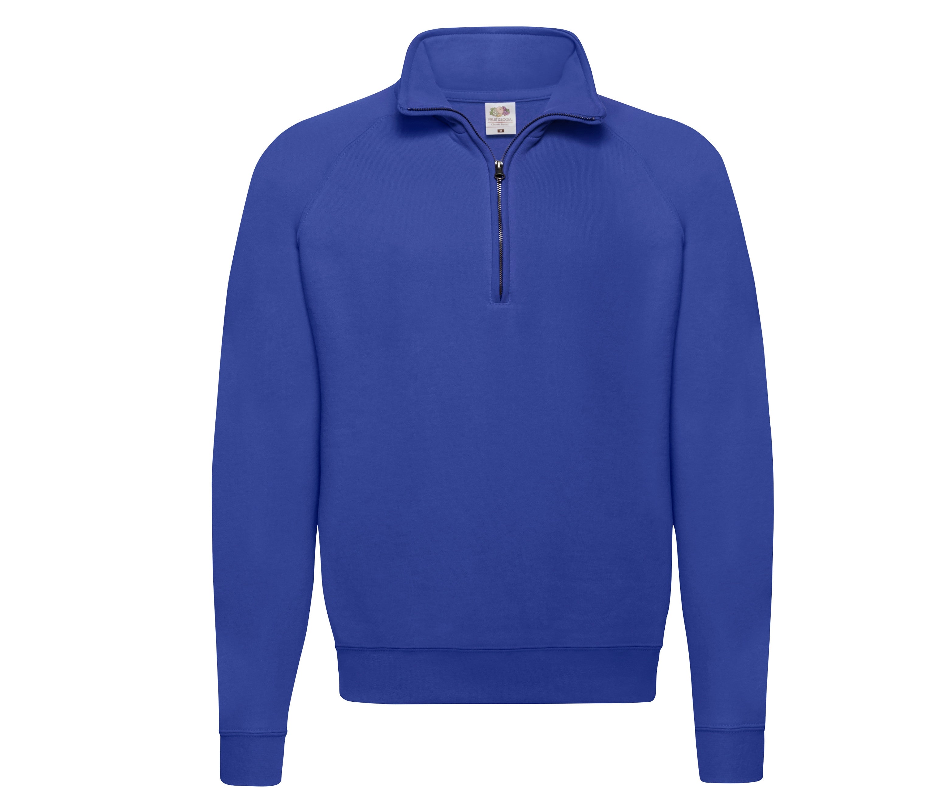 Sweat Col Zippé - Royal Blue