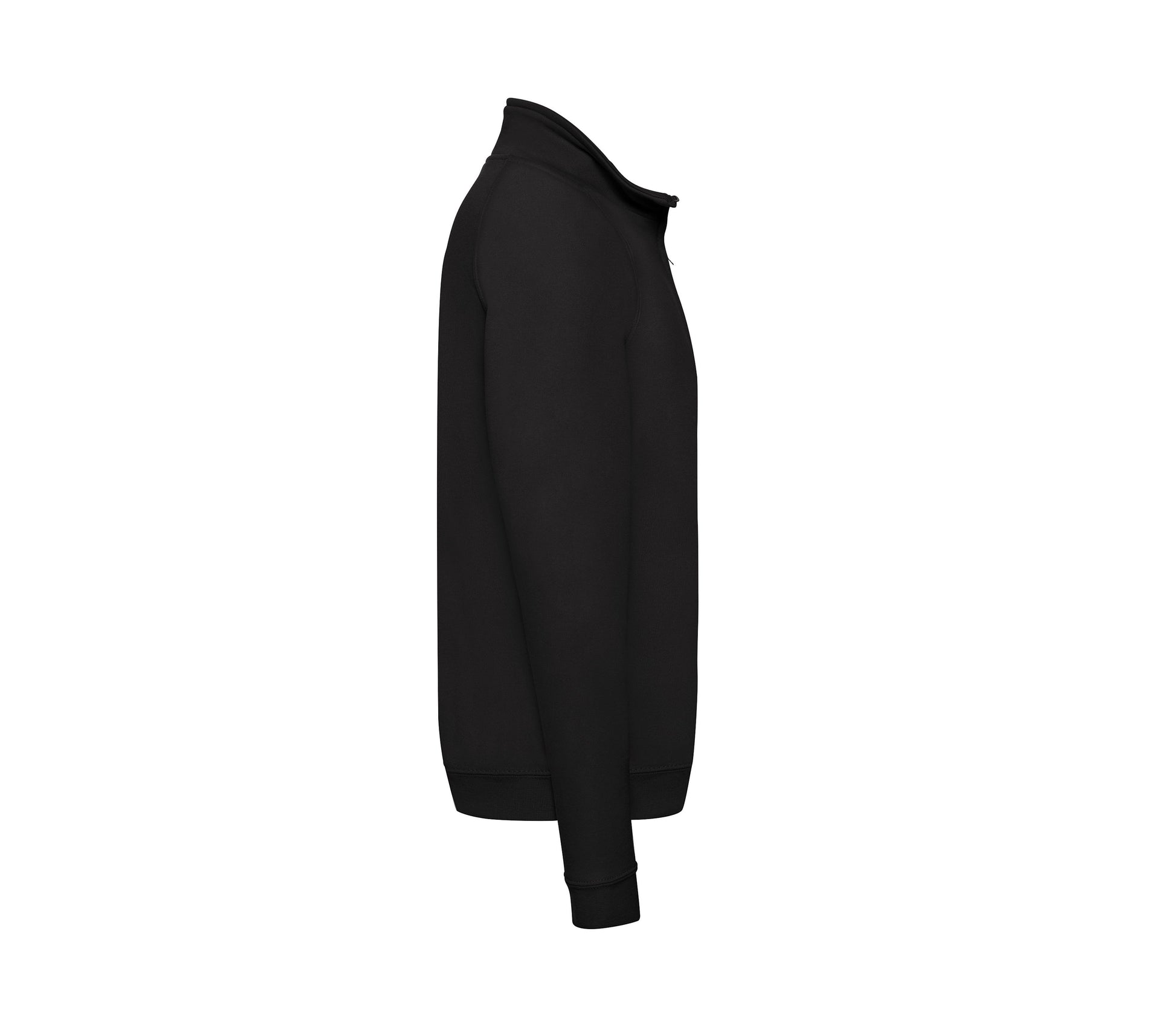 Sweat Col Zippé - Black