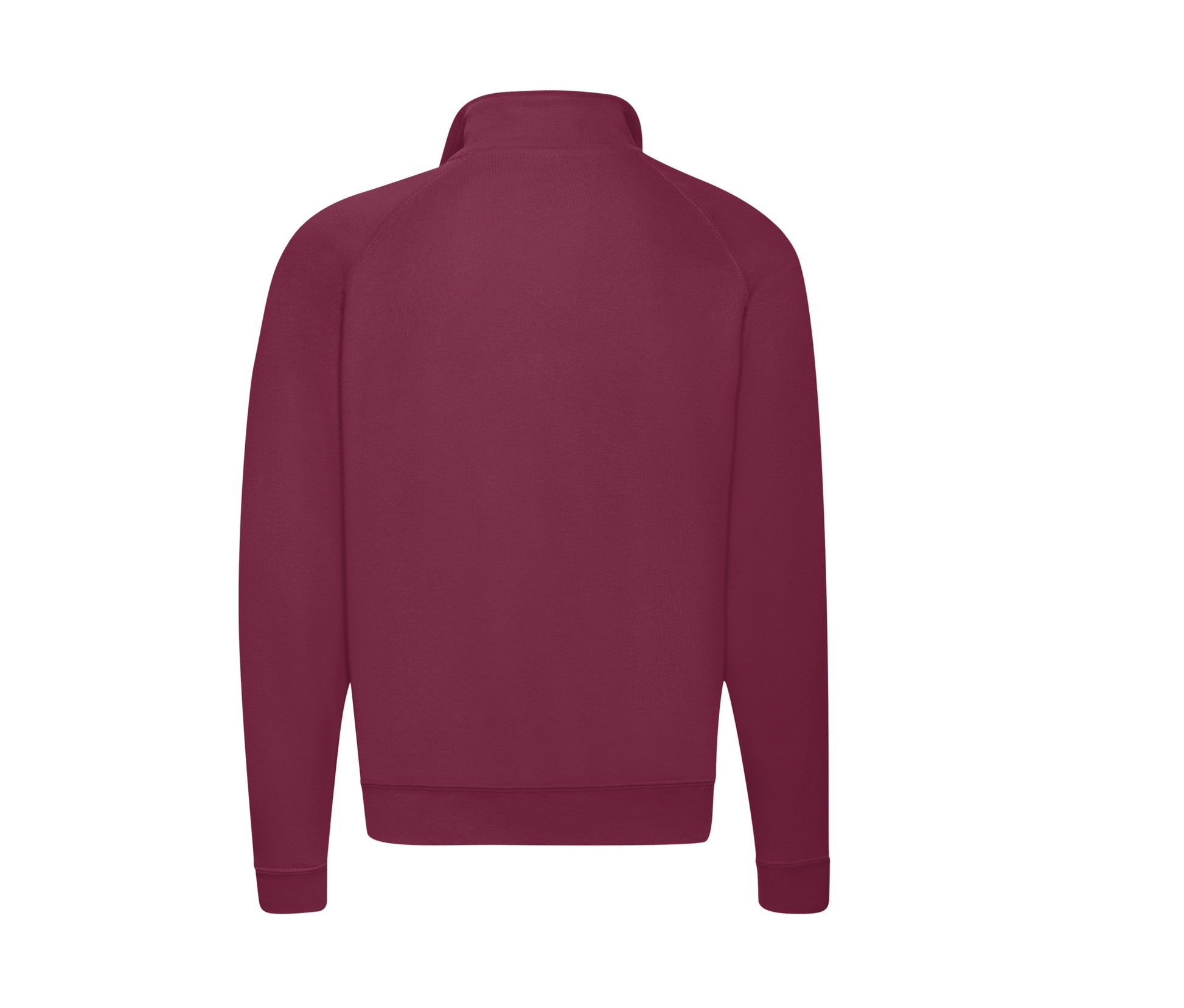 Sweat Col Zippé - Burgundy