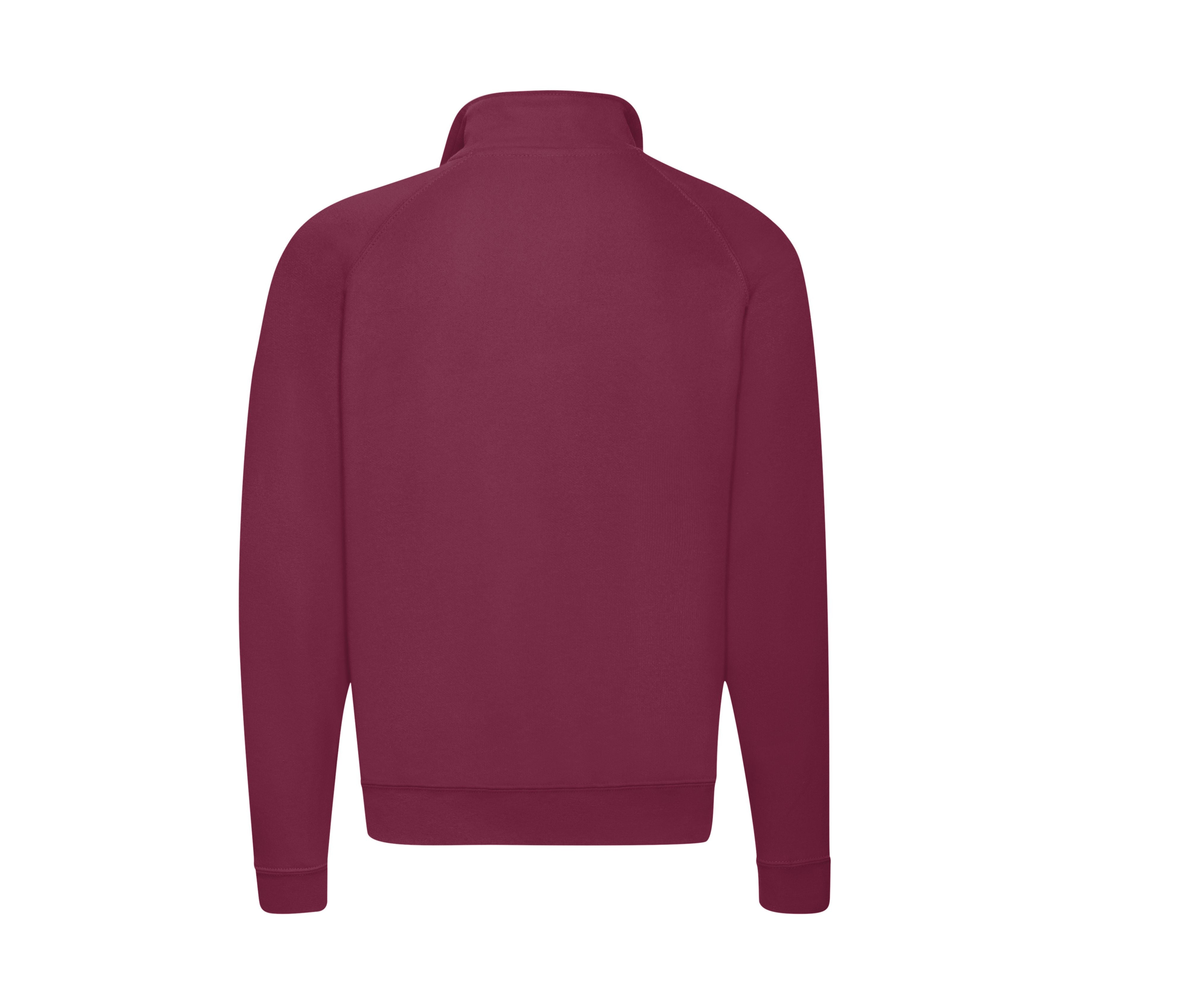 Sweat Col Zippé - Burgundy