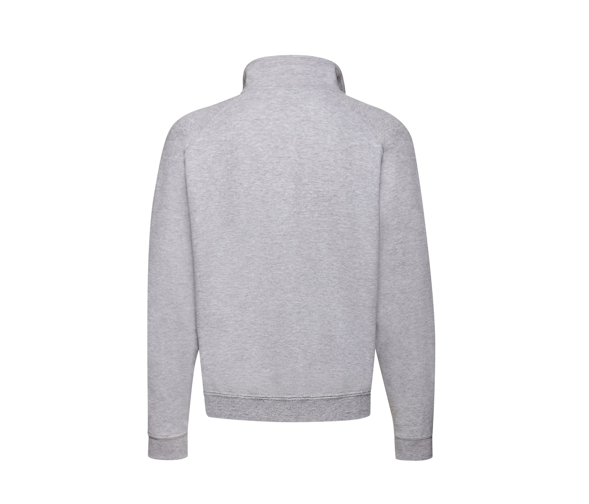 Sweat Col Zippé - Heather Grey
