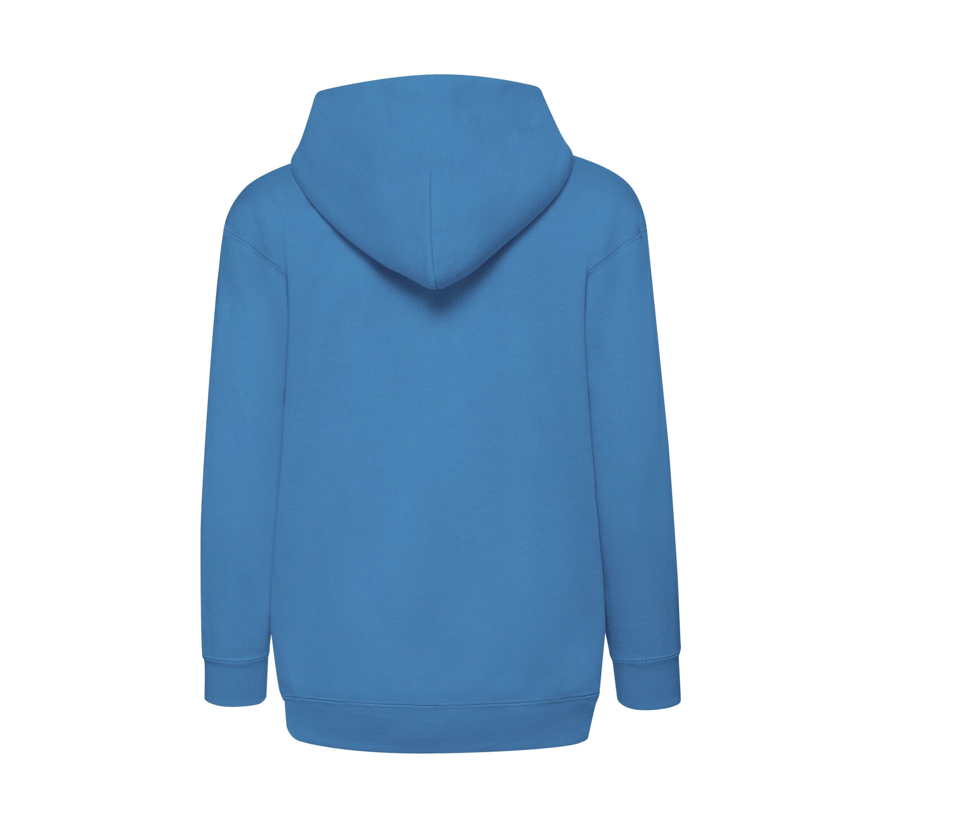 Sweat Capuche Grand Zip Enfant - Azure Blue