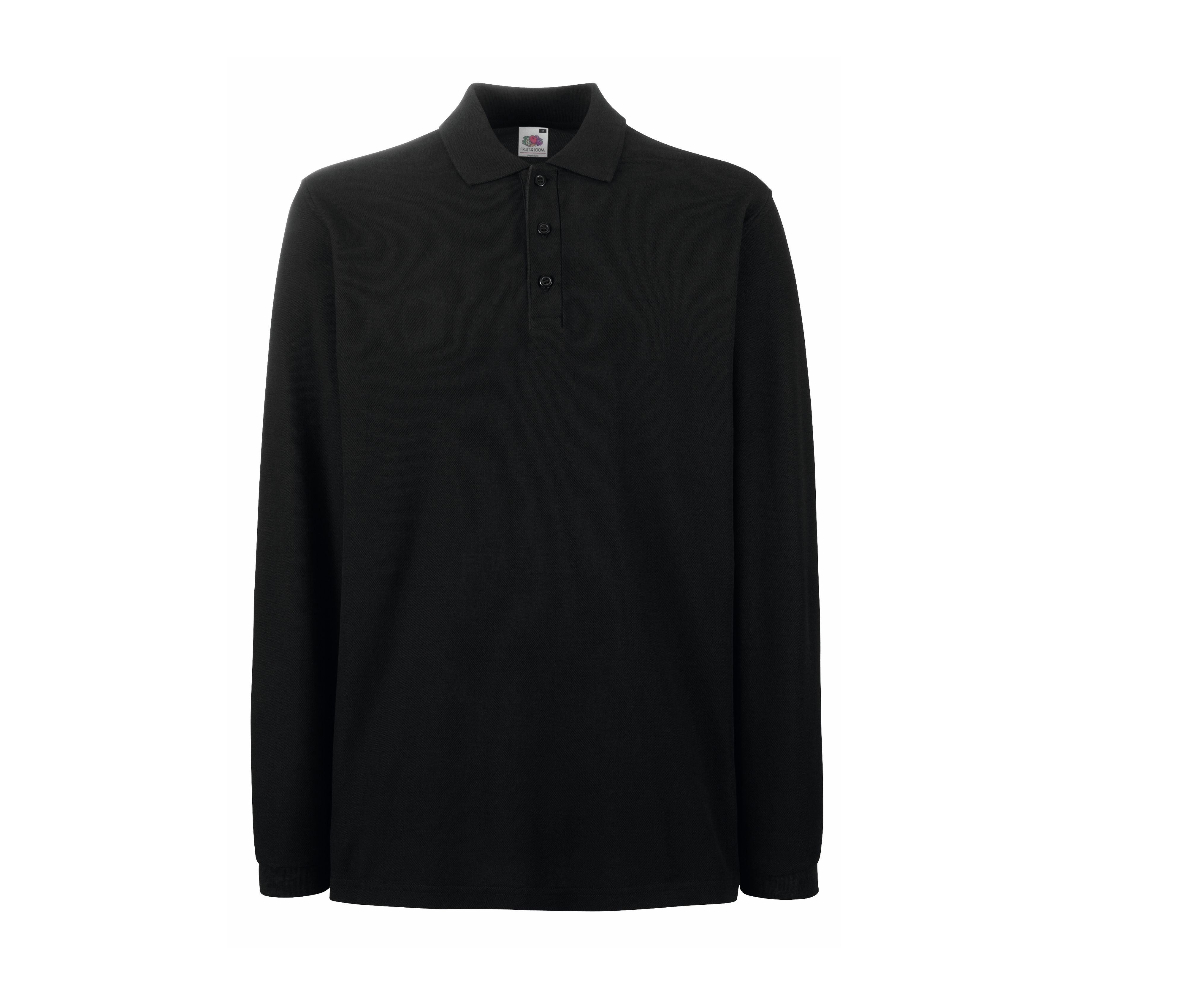 Polo Manches Longues - Black