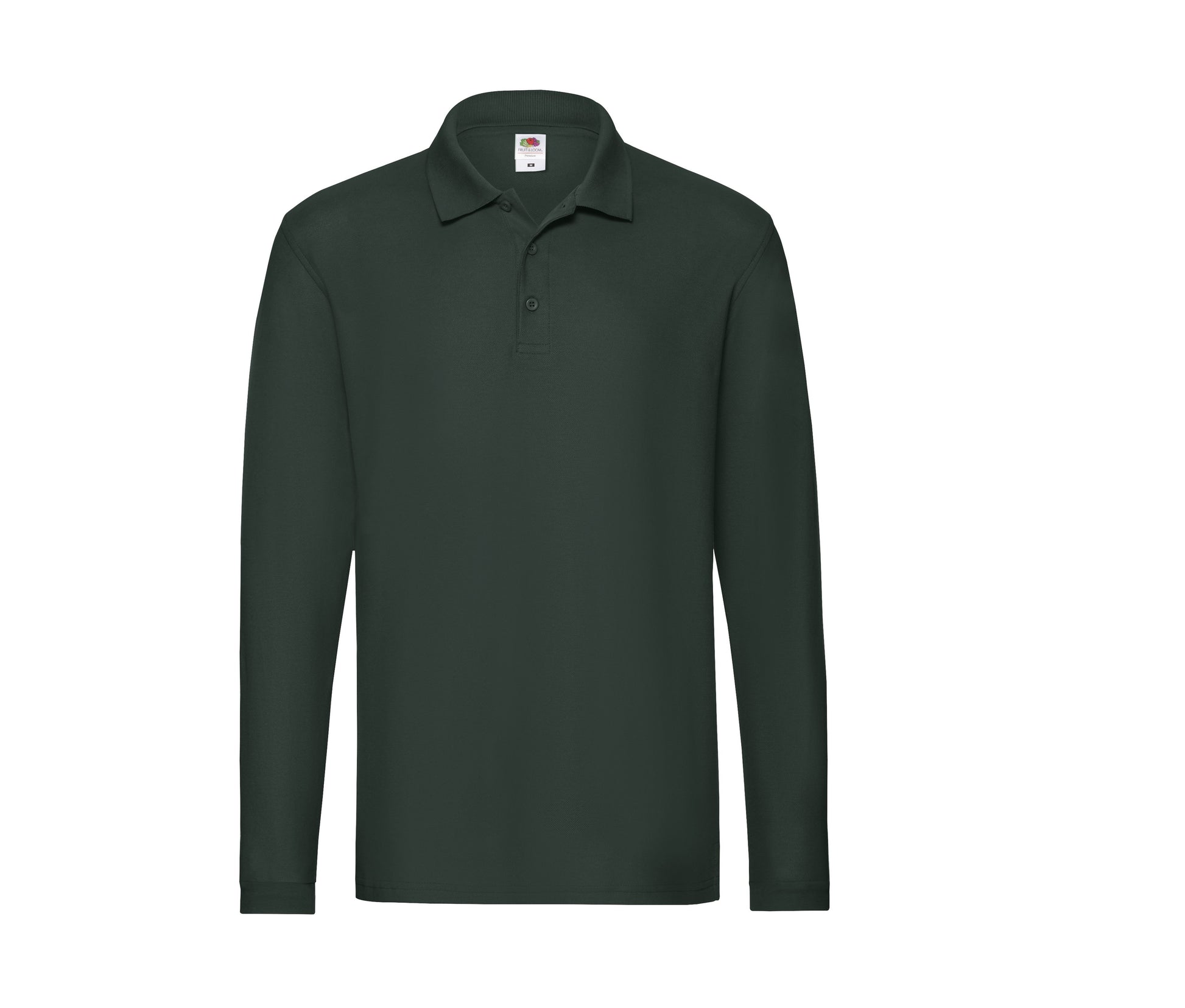 Polo Manches Longues - Forest Green