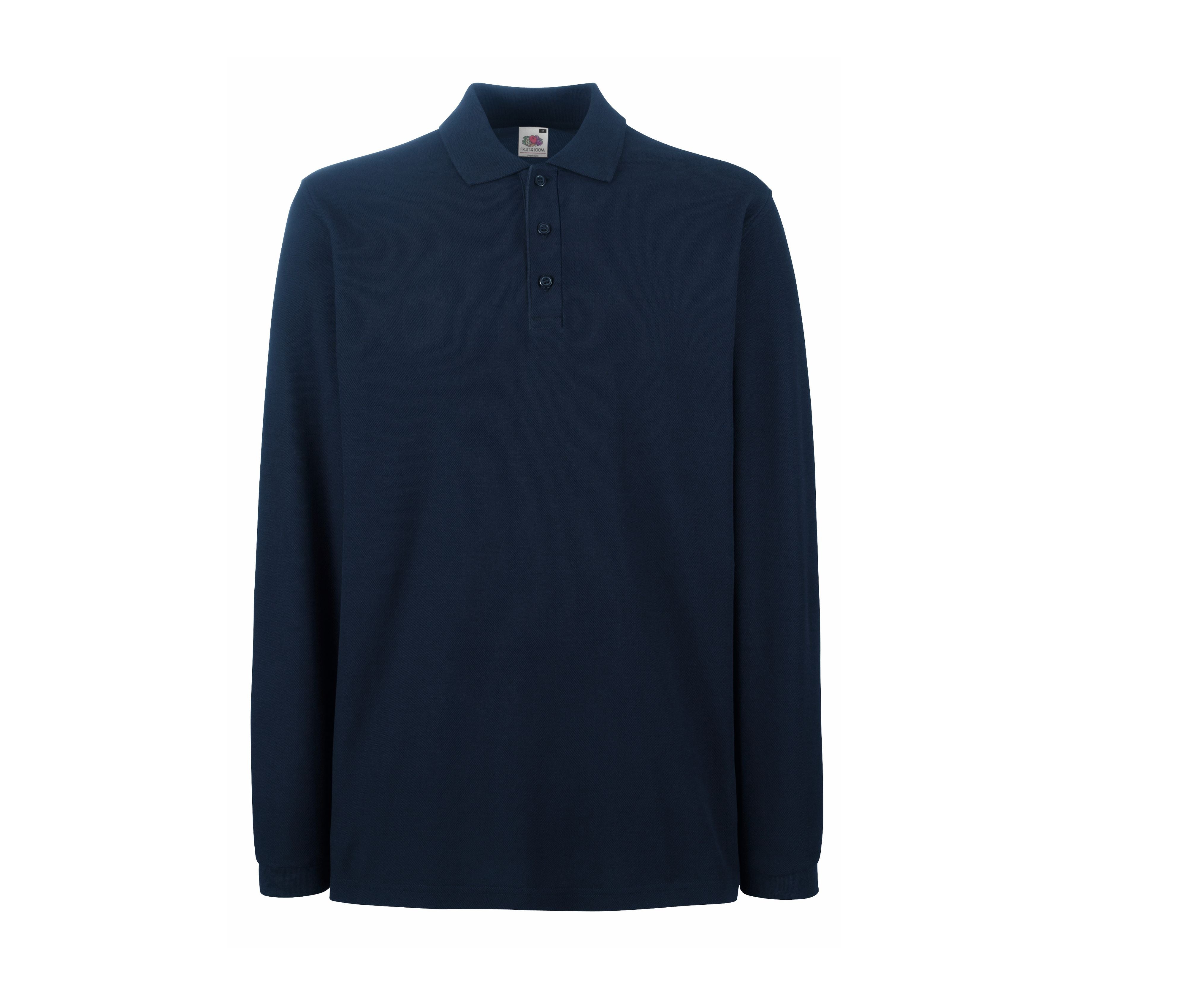 Polo Manches Longues - Deep Navy