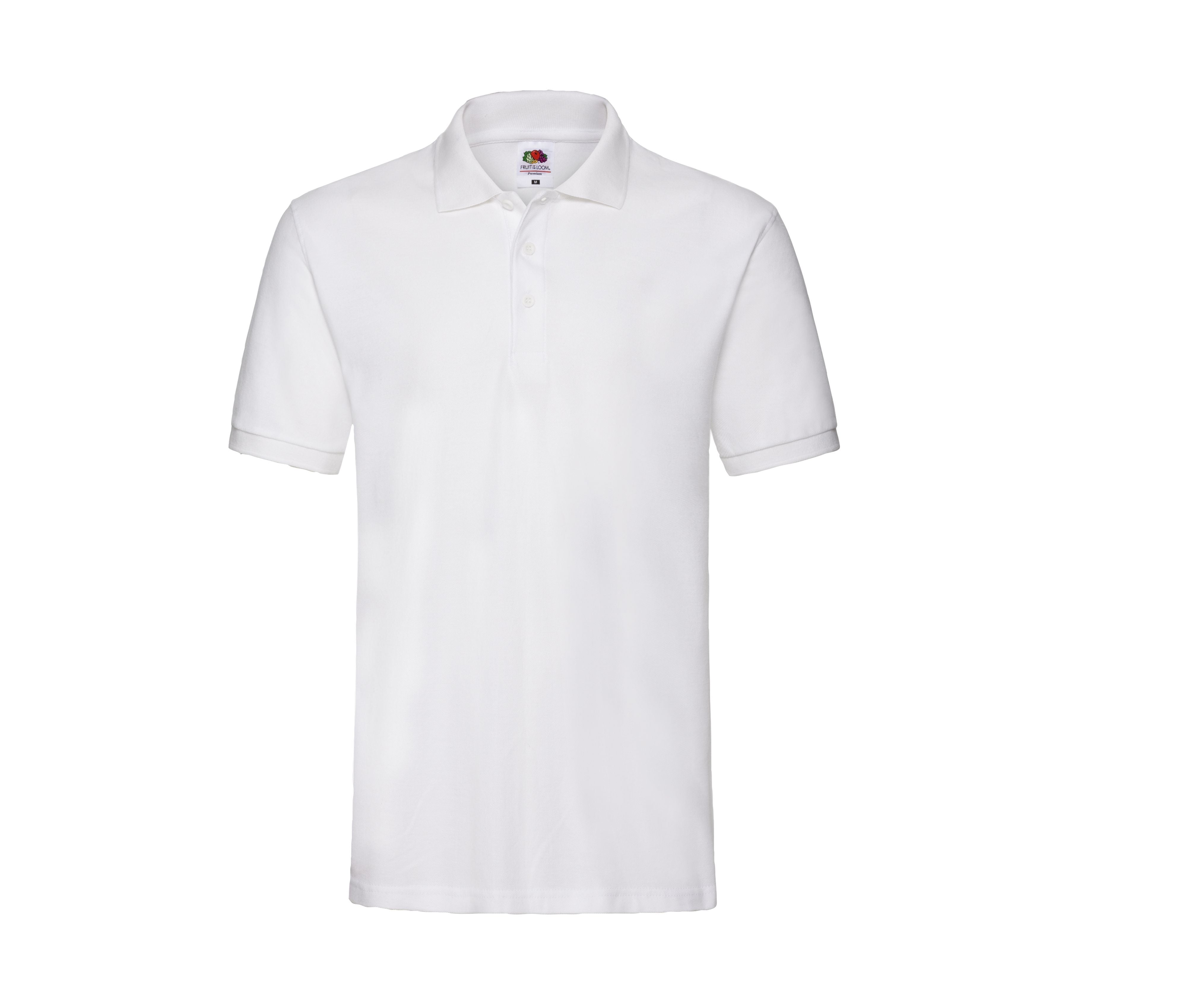 Polo Homme Coton 180 - White