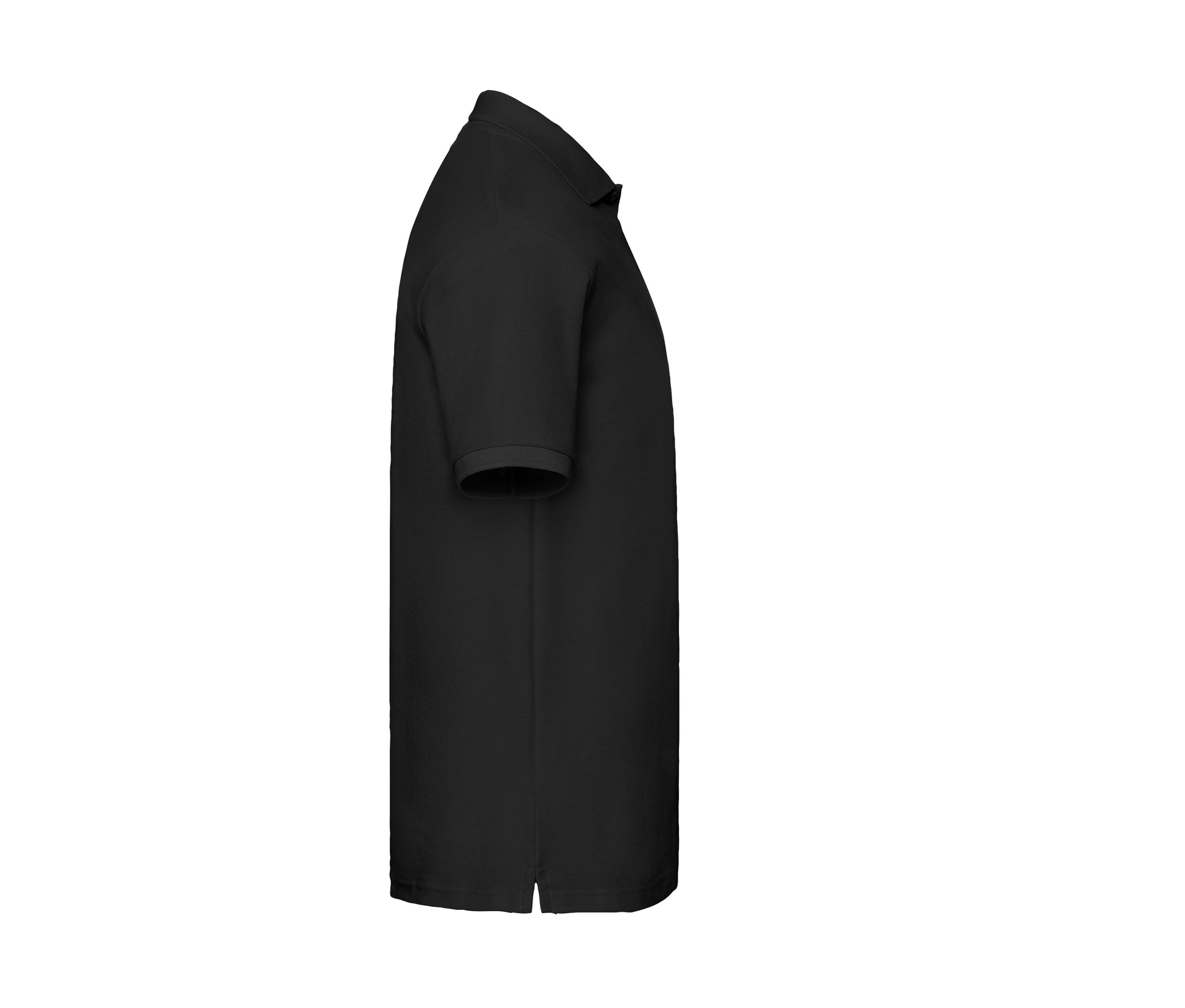 Polo Homme Coton 180 - Black