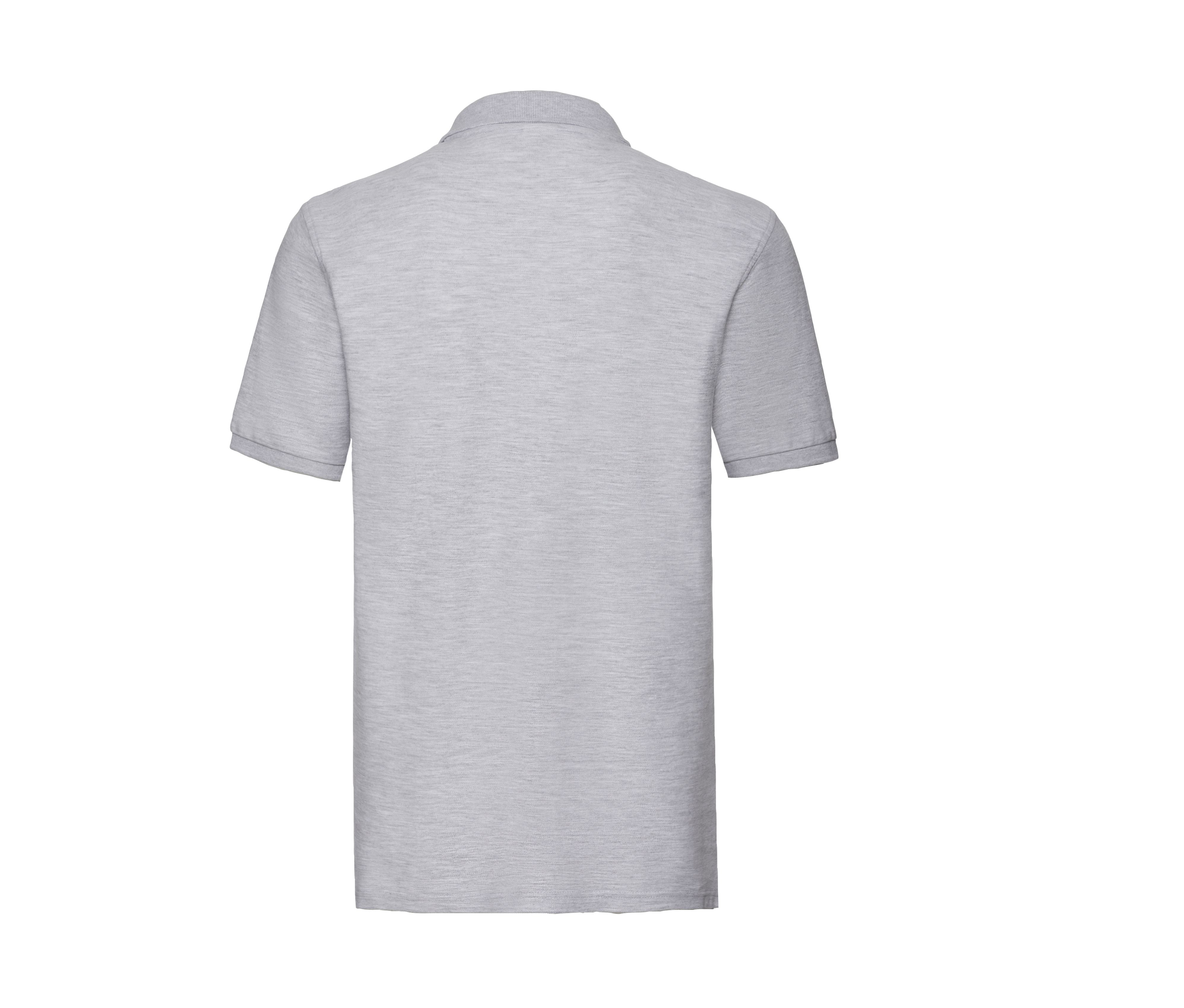 Polo Homme Coton 180 - Heather Grey