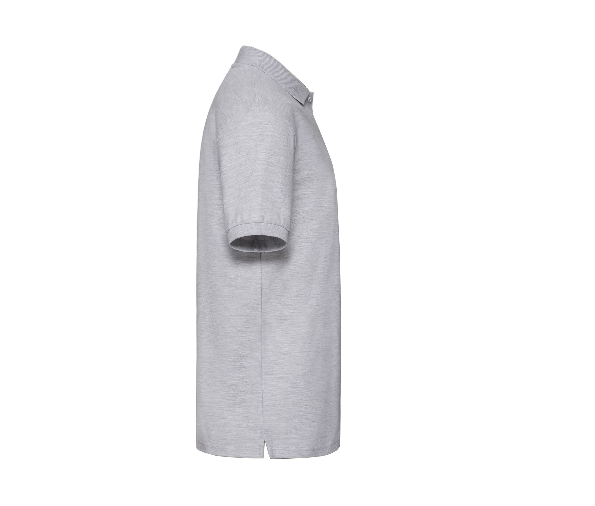 Polo Homme Coton 180 - Heather Grey