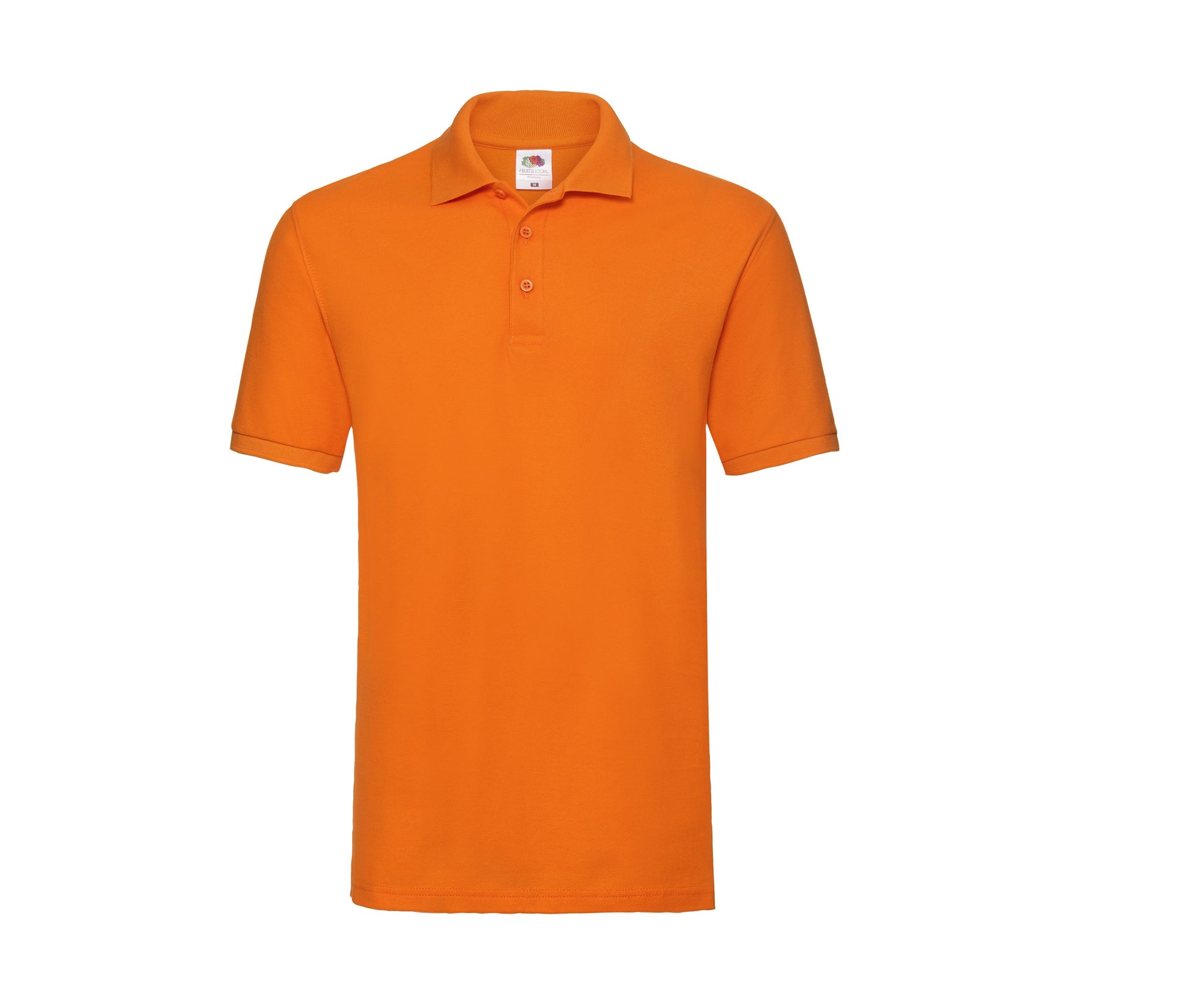 Polo Homme Coton 180 - Orange