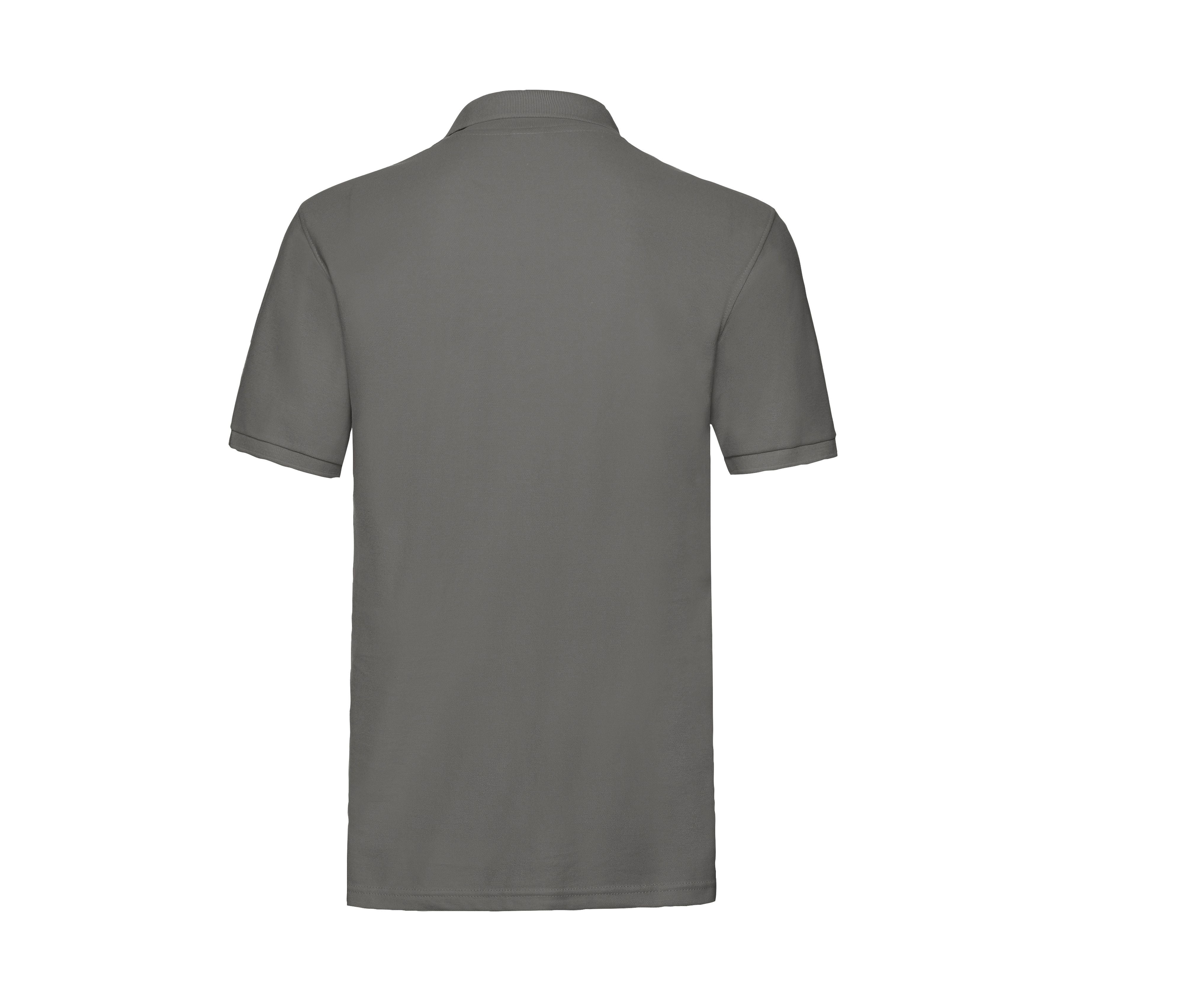 Polo Homme Coton 180 - Light Graphite