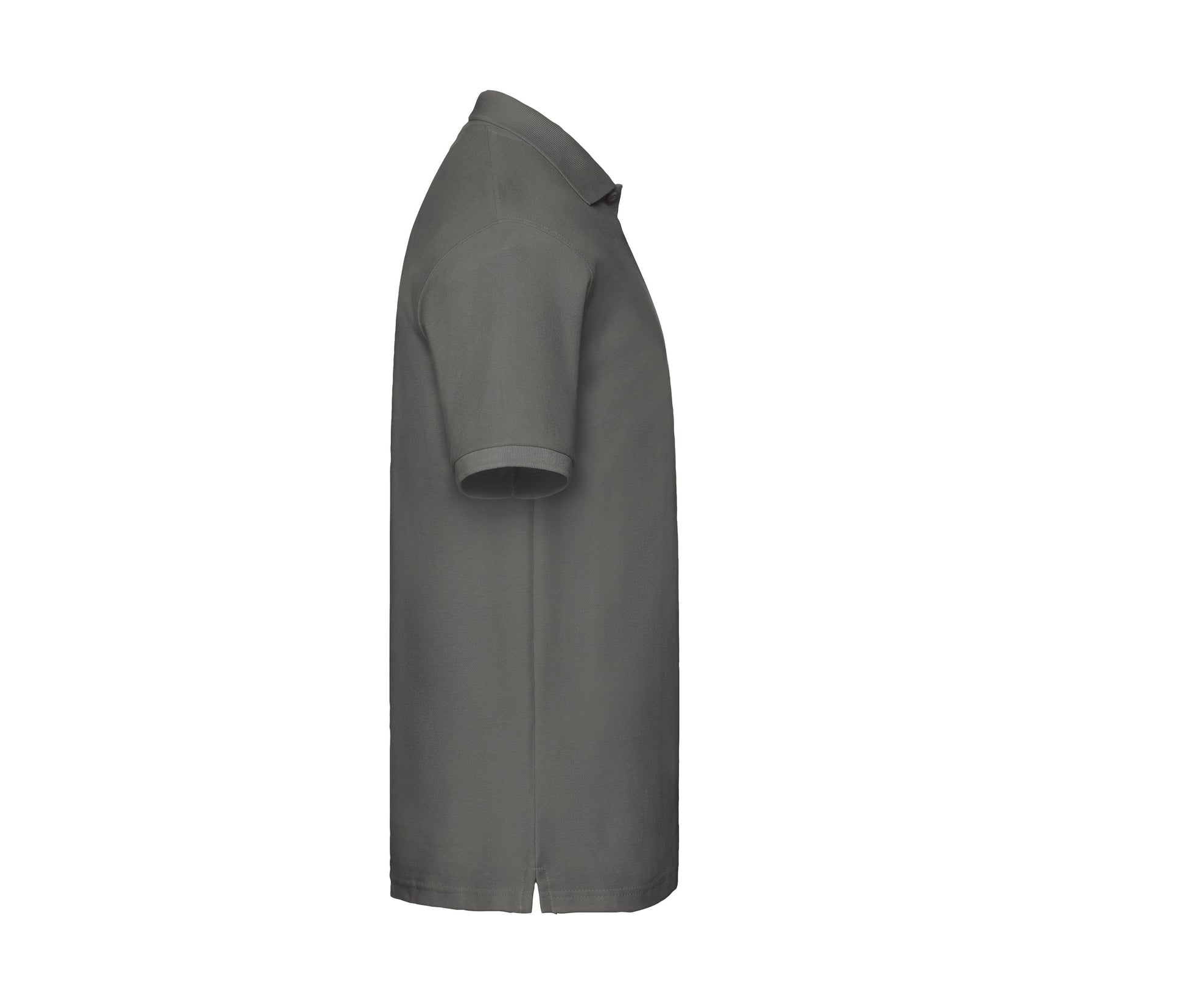 Polo Homme Coton 180 - Light Graphite