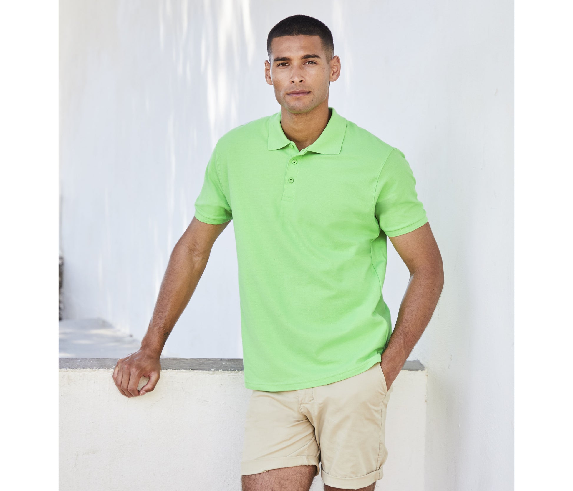 Polo homme coton 180