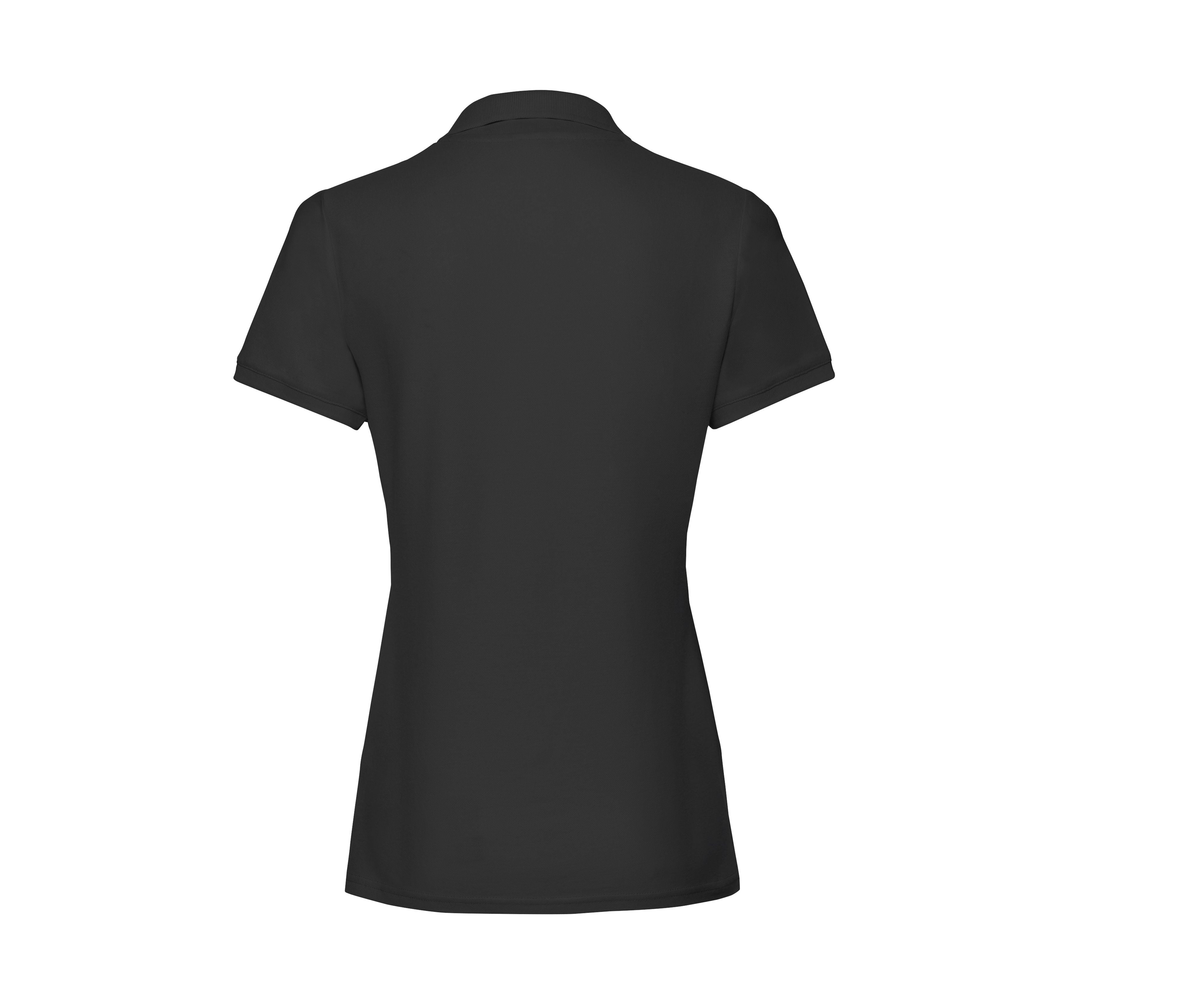 Polo Femme Coton 180 - Black