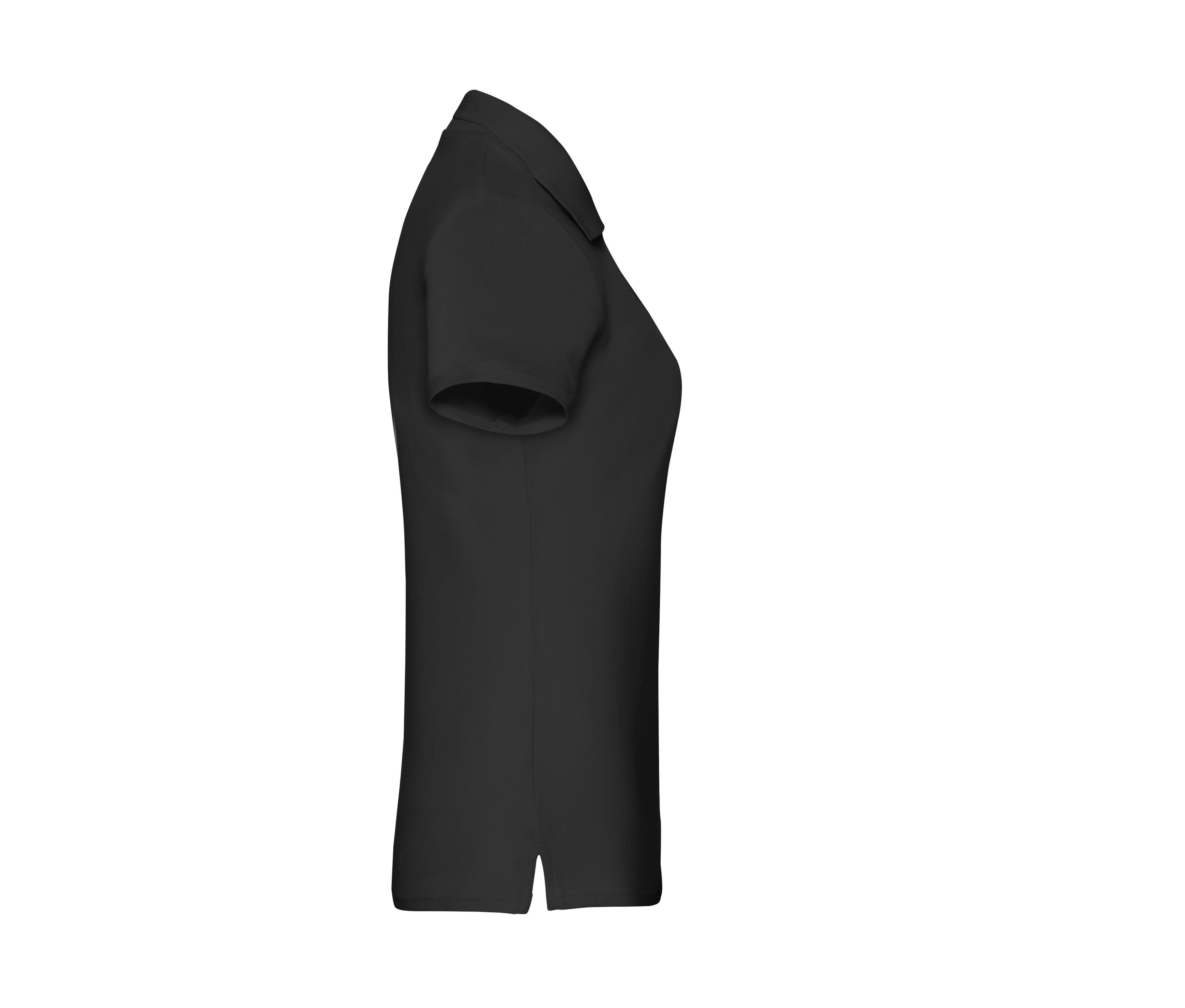 Polo Femme Coton 180 - Black
