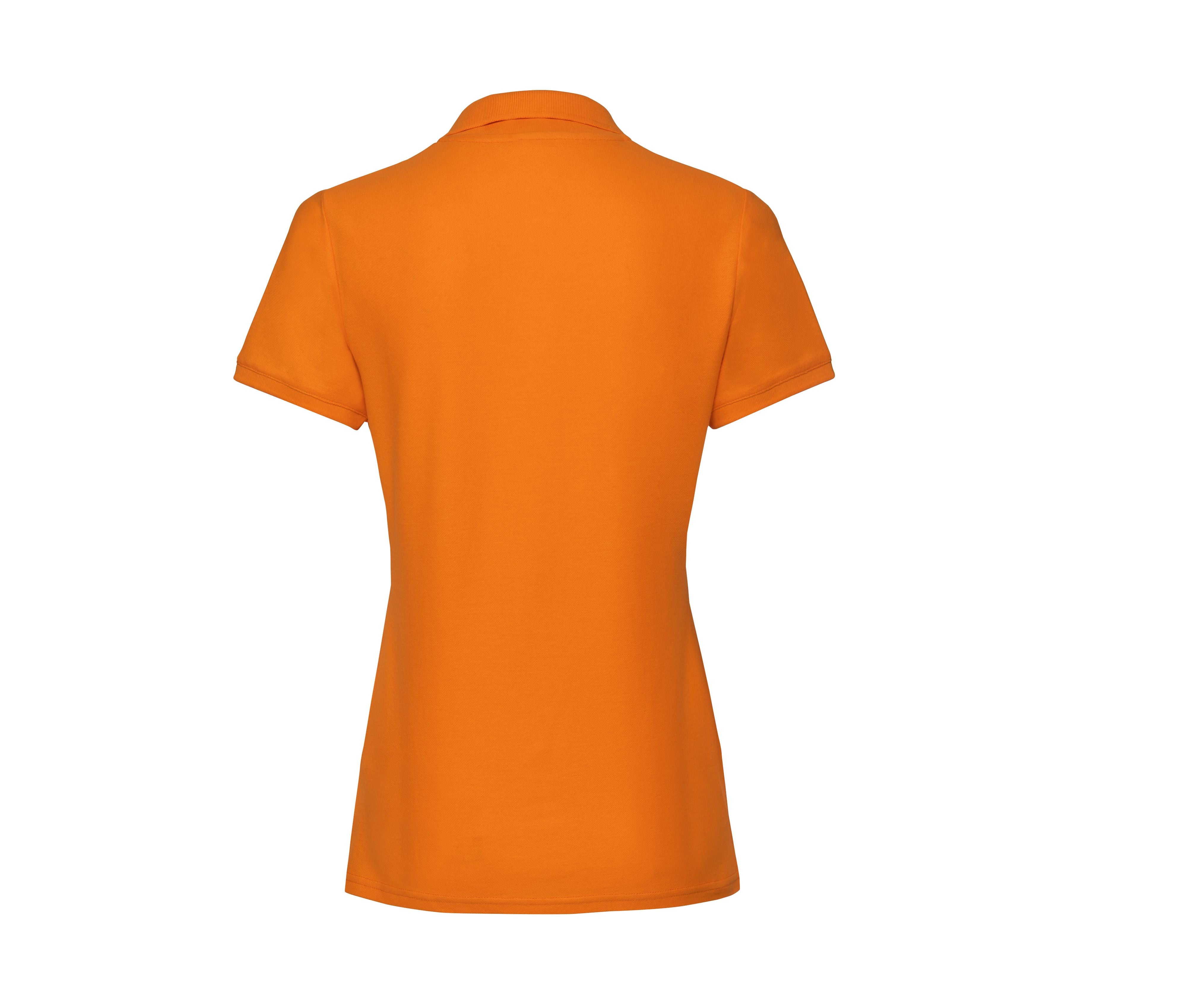 Polo Femme Coton 180 - Orange