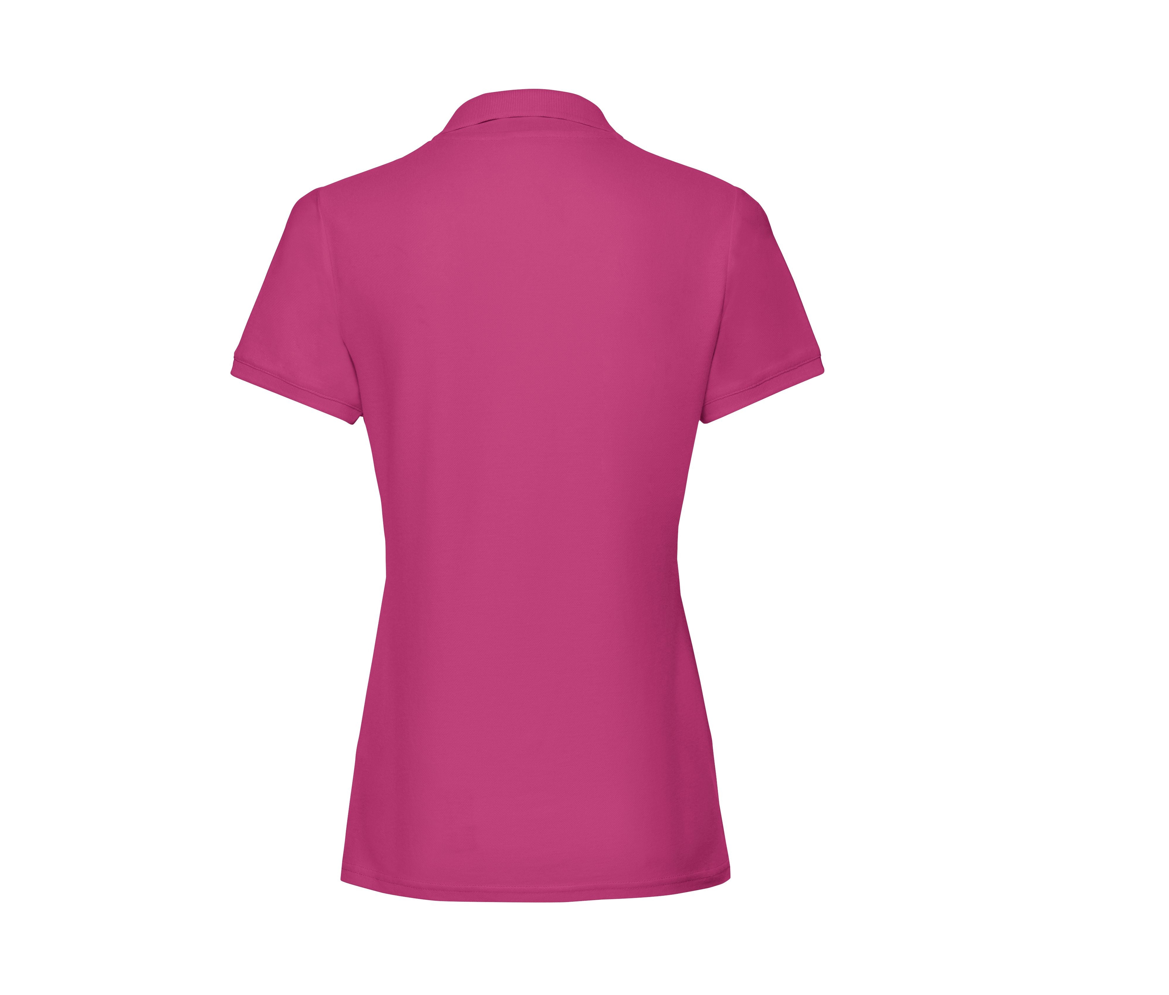 Polo Femme Coton 180 - Fuchsia