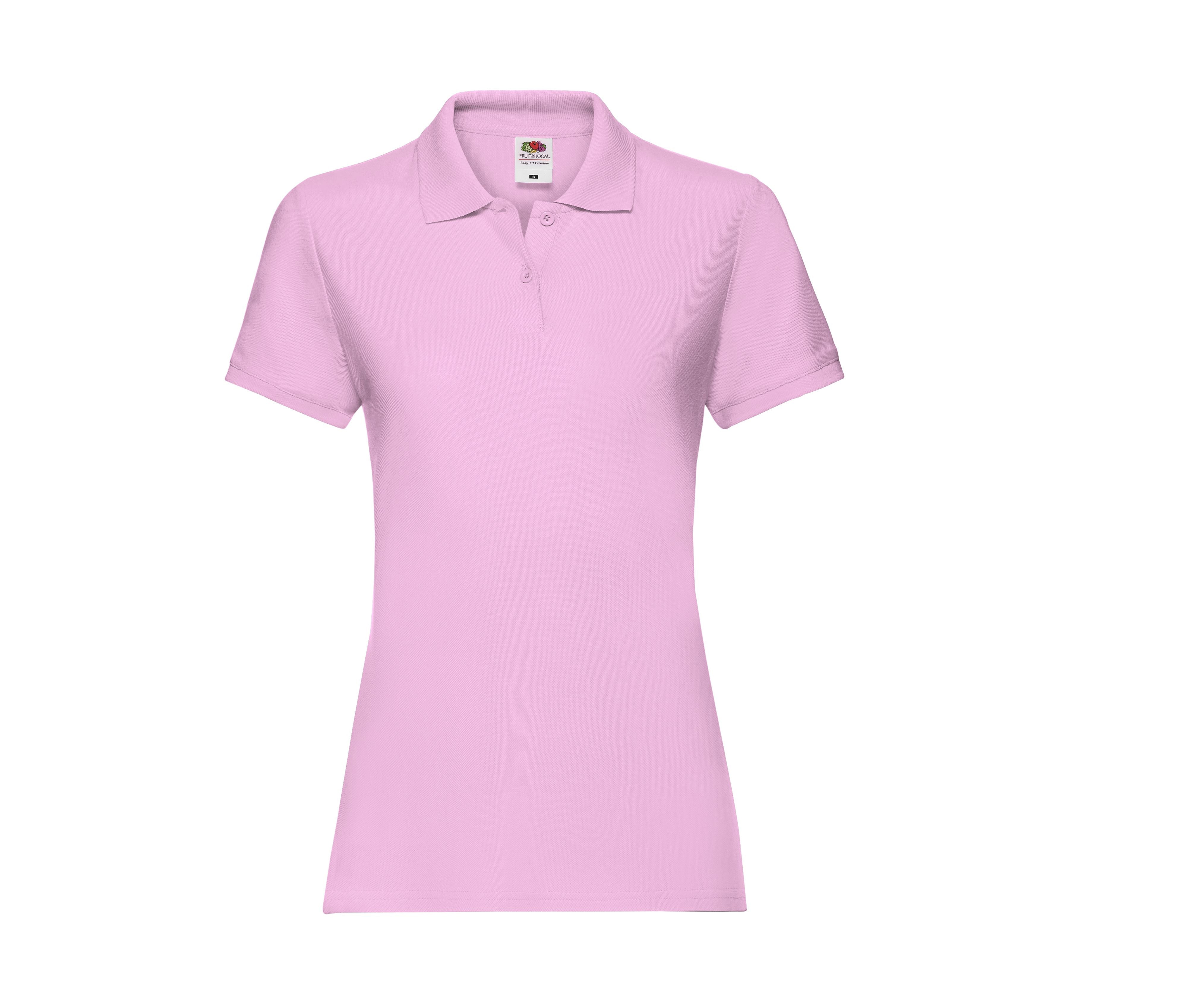 Polo Femme Coton 180 - Light Pink